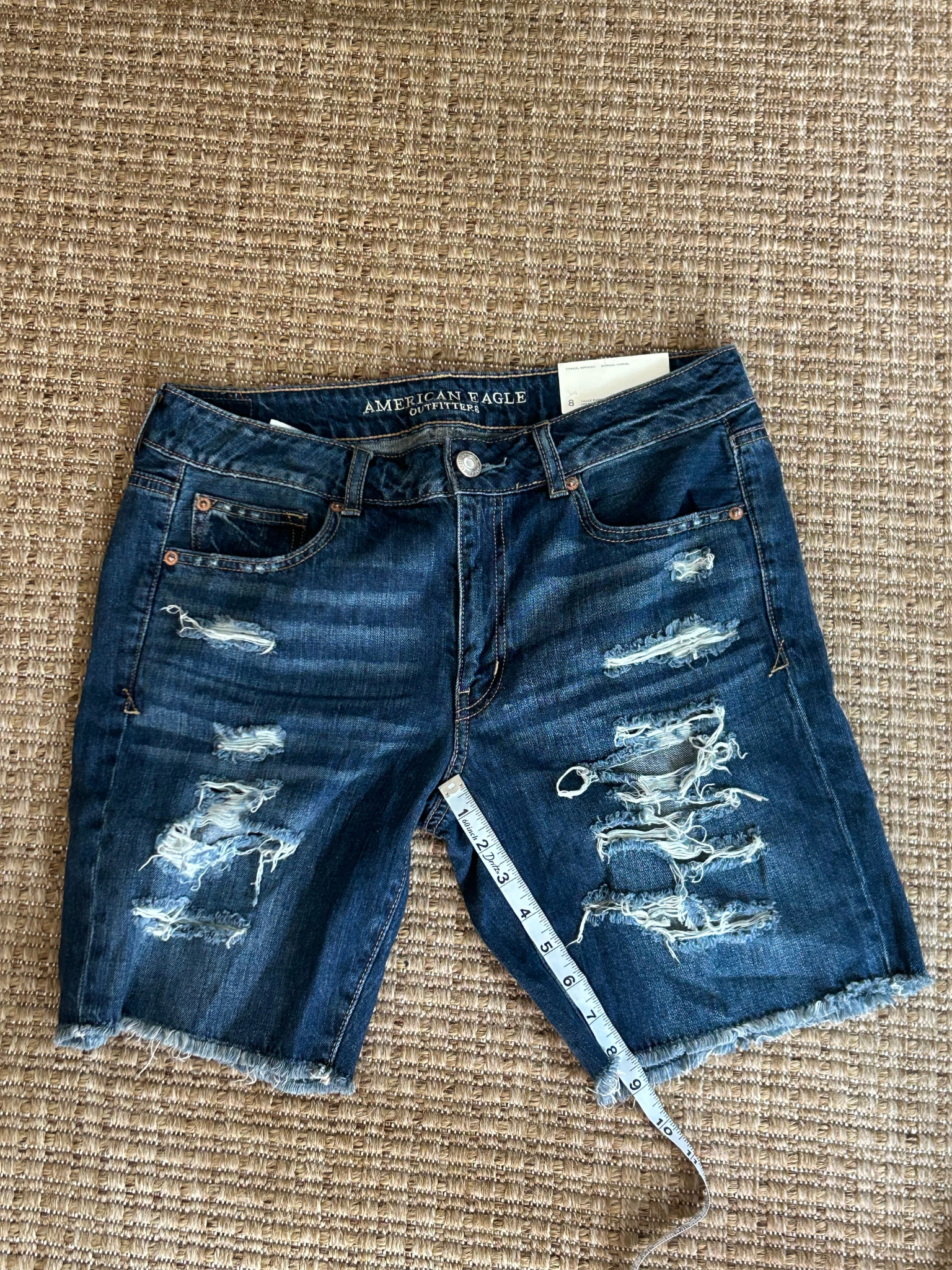 American Eagle Outfitters — Shorts | Distressed on purpose. Undone by design. That's the difference. · Sz US 8