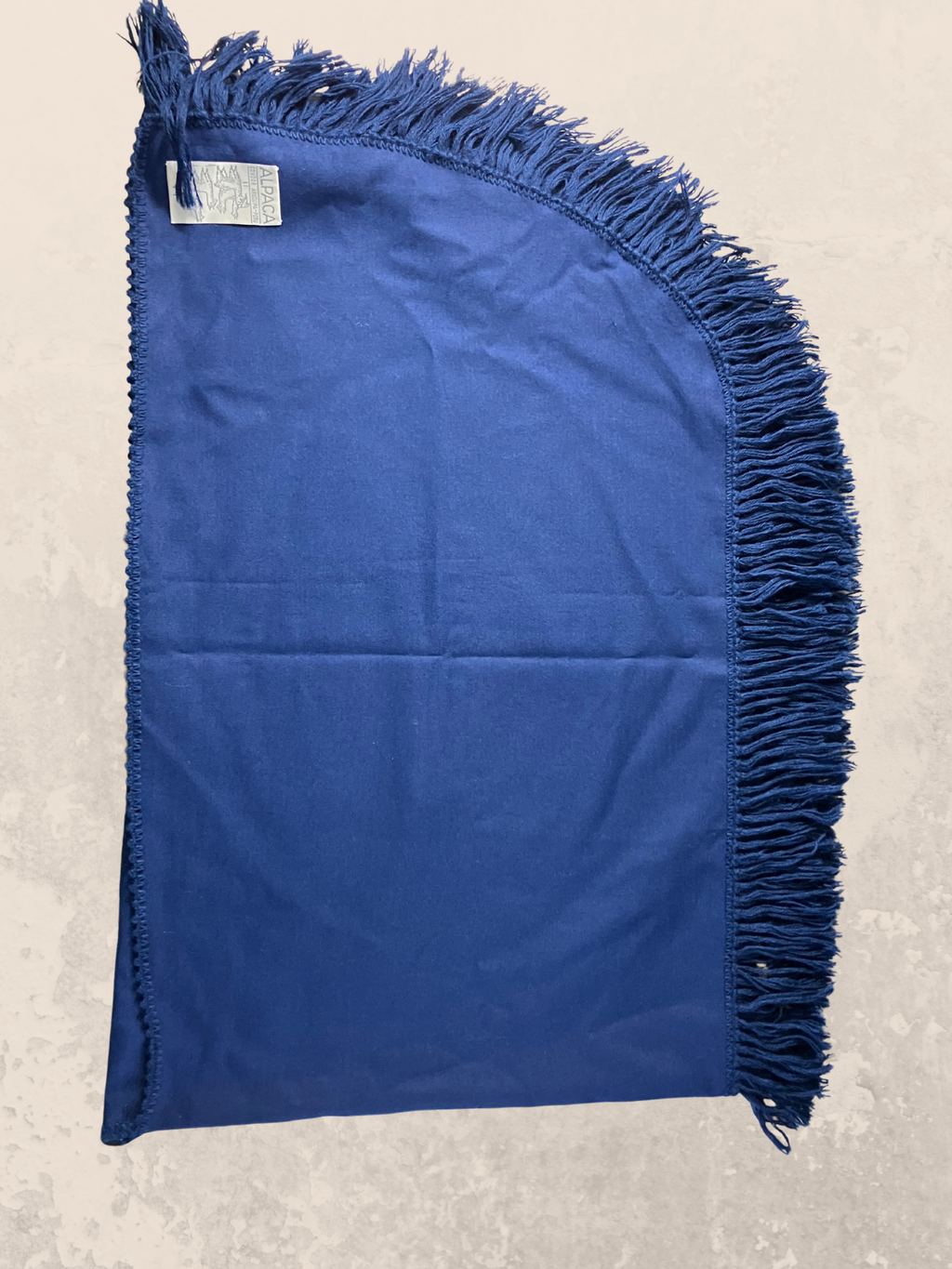 Condor — Alpaca Cape | Peruvian fringe trim, one size · Sz OS