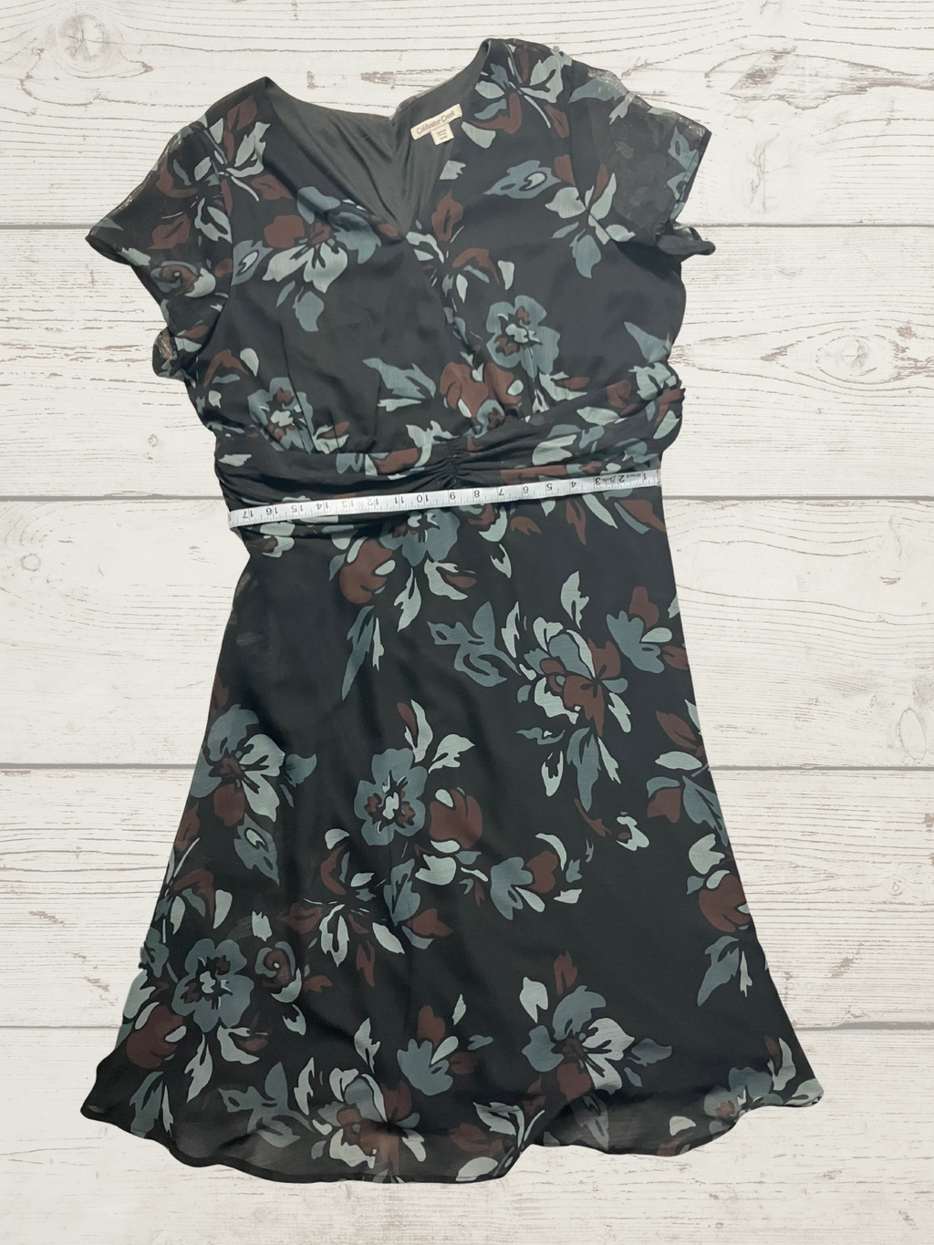 Coldwater Creek — Dress | Floral empire waist, relaxed · Sz W18