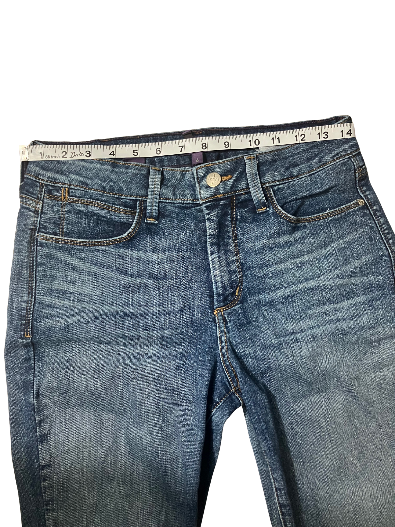 NYDJ Blue Legging Jeans - Lift Tuck Technology Stretch Denim Size 6