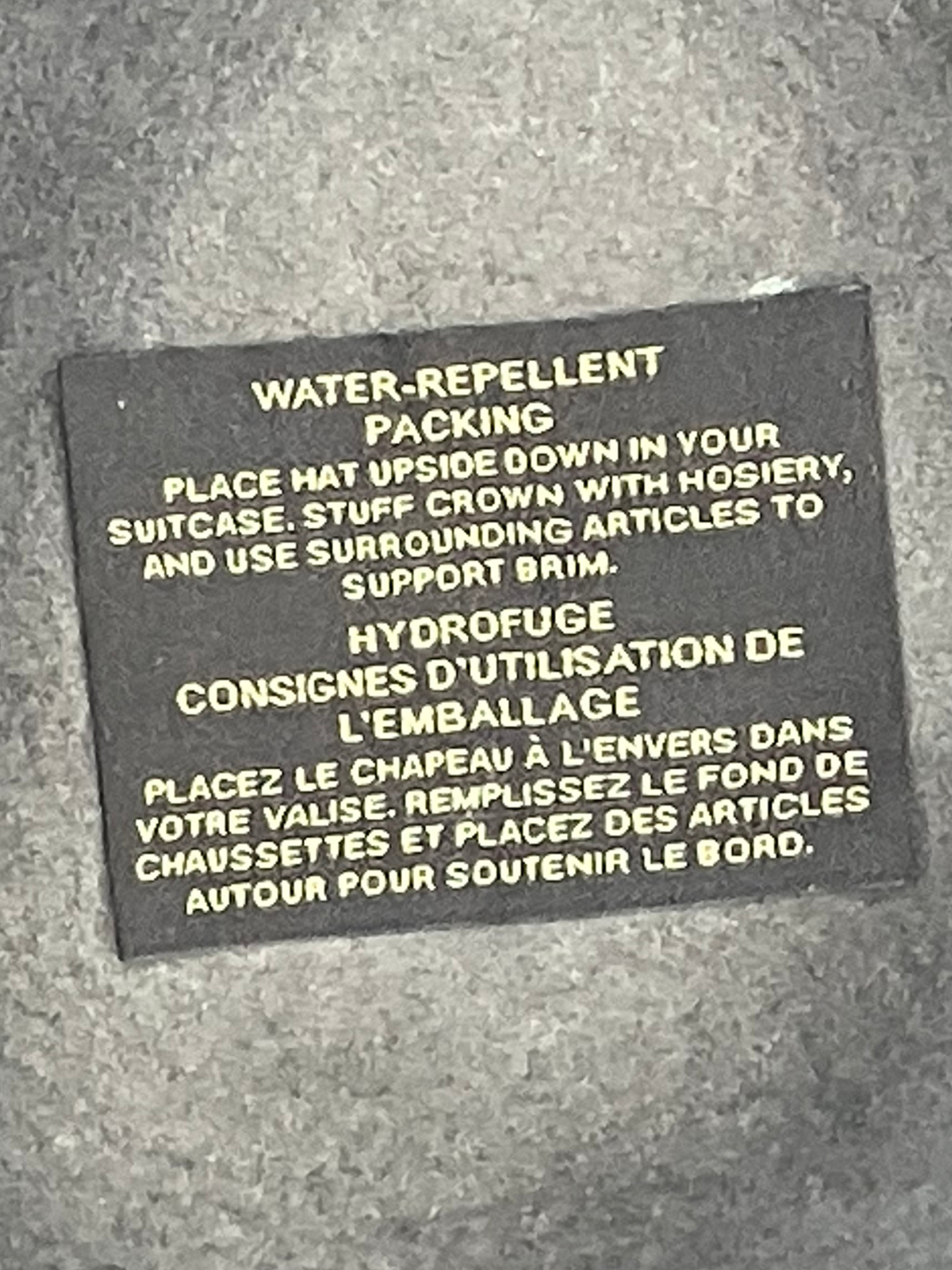 Eric Javits — Hat | GUC · Sz one size