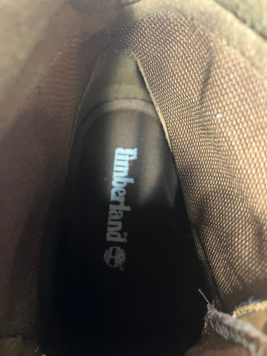 Timberland Women’s Hiking Boots A14RP Brown Tan Leather Canvas Outdoor Lace-Up Size 8