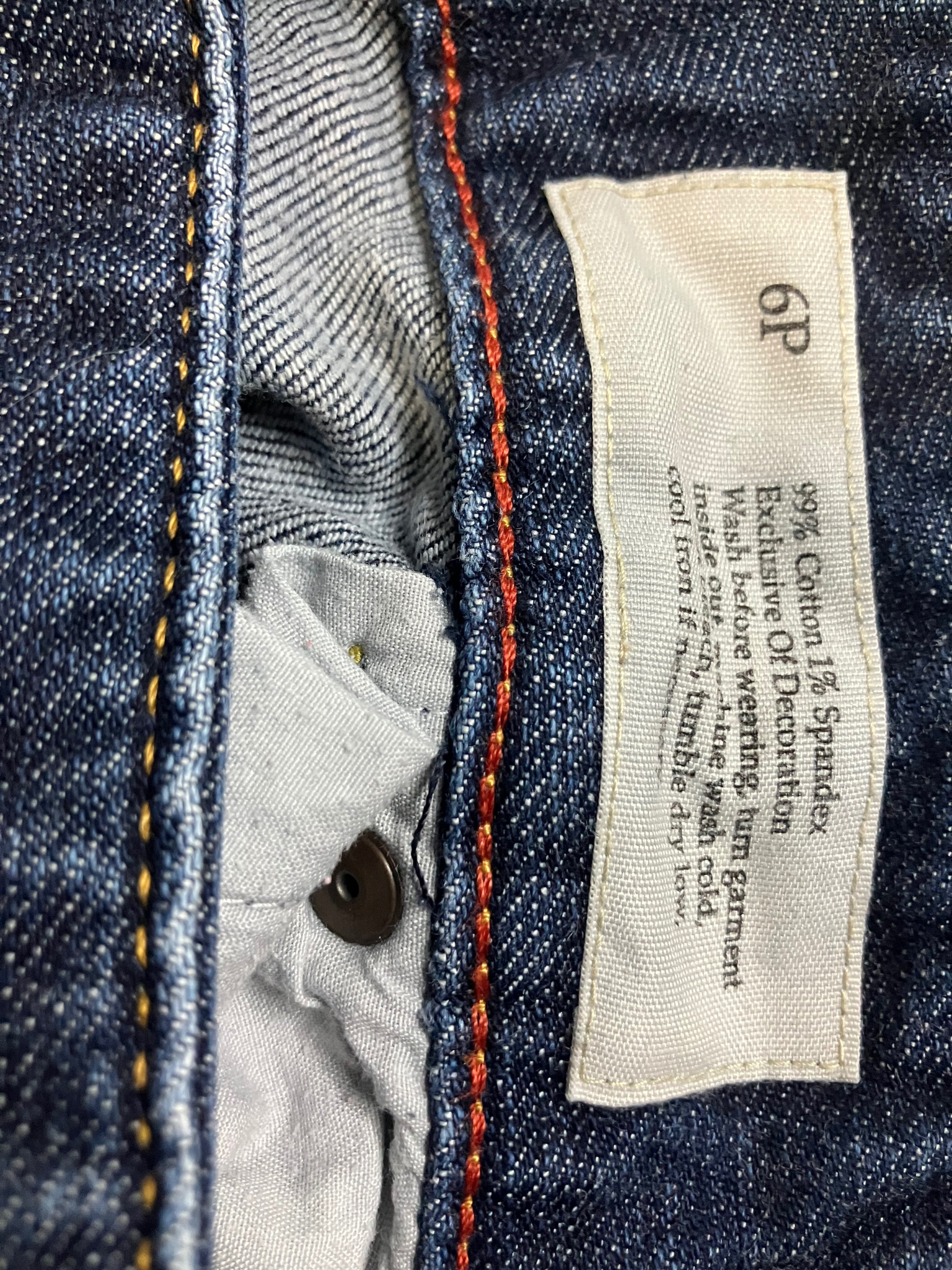 Ann Taylor LOFT Curvy Boot Jeans Size 6P Petite Dark Wash Cotton Stretch