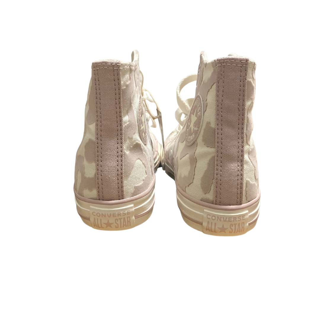 Converse Pink Camouflage High-Top Sneakers - Classic Chuck Taylor Style