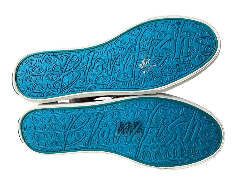 Blowfish Malibu Tie-Dye Slip-On Sneakers - Multicolor Canvas Size 10