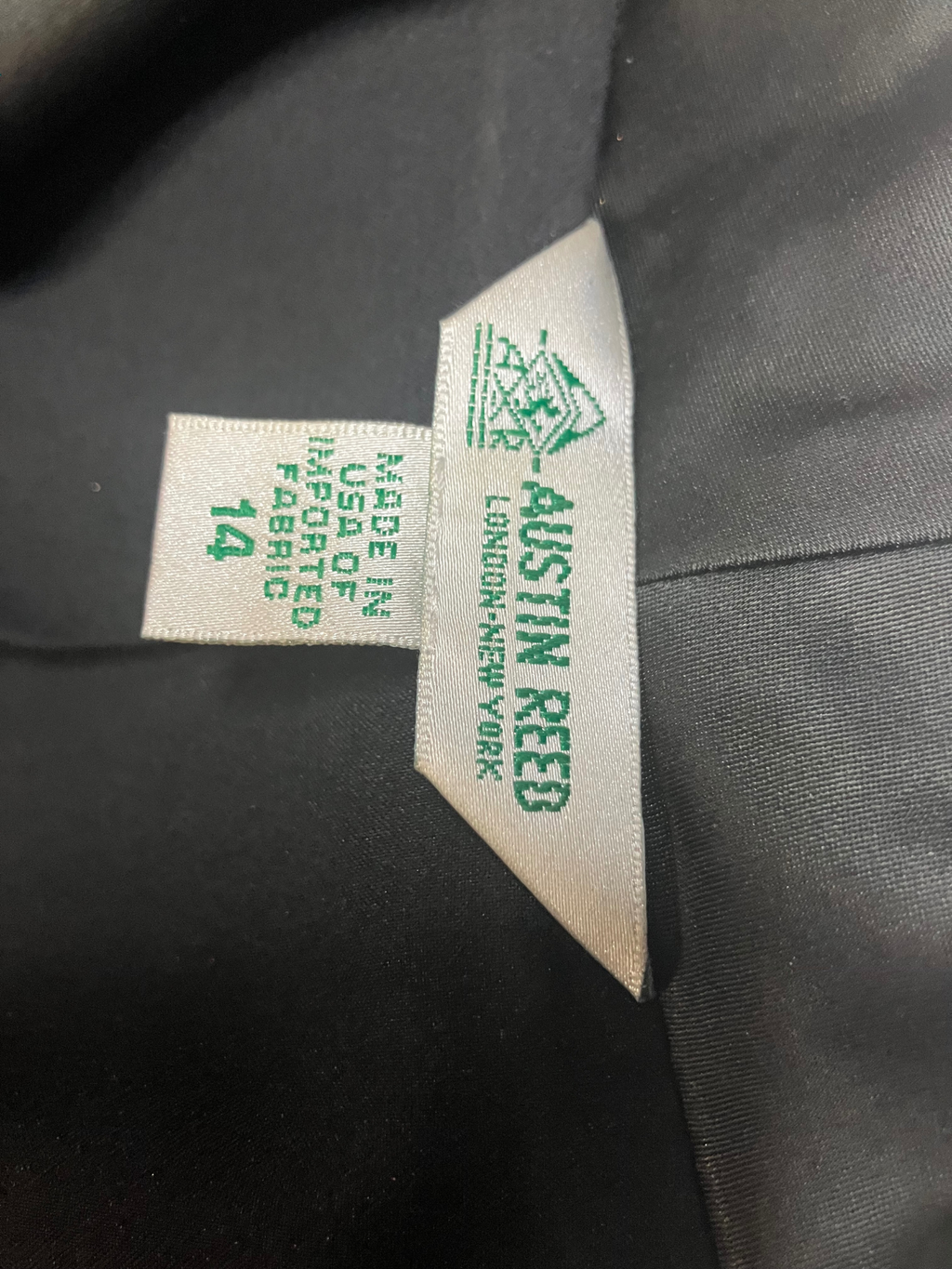 Austin Reed Wool Tuxedo Blazer Shawl Lapel Black Formal Jacket Size 14