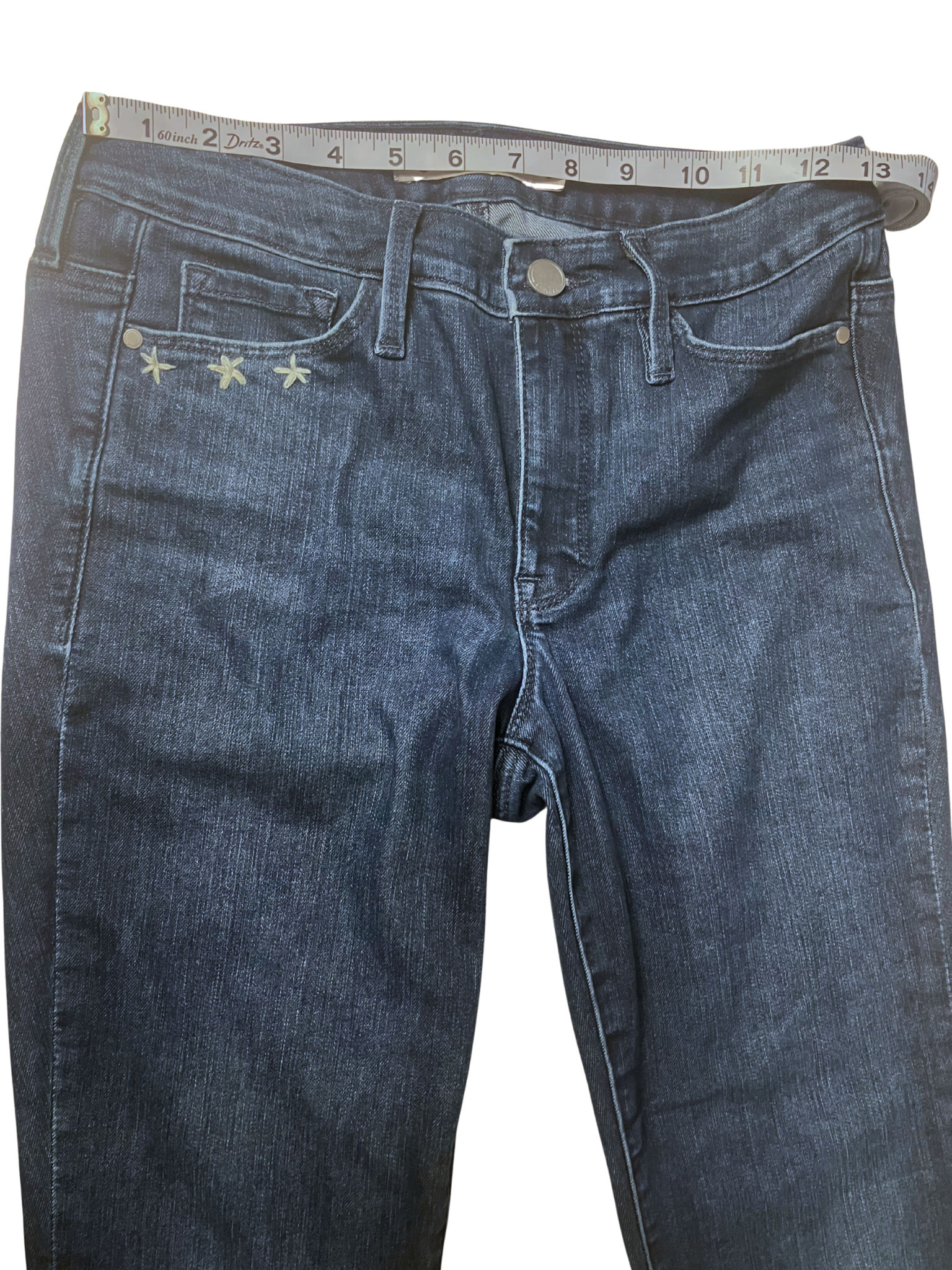 Athleta Dark Wash Straight Leg Jeans – Stretch Denim – Women's Size 0