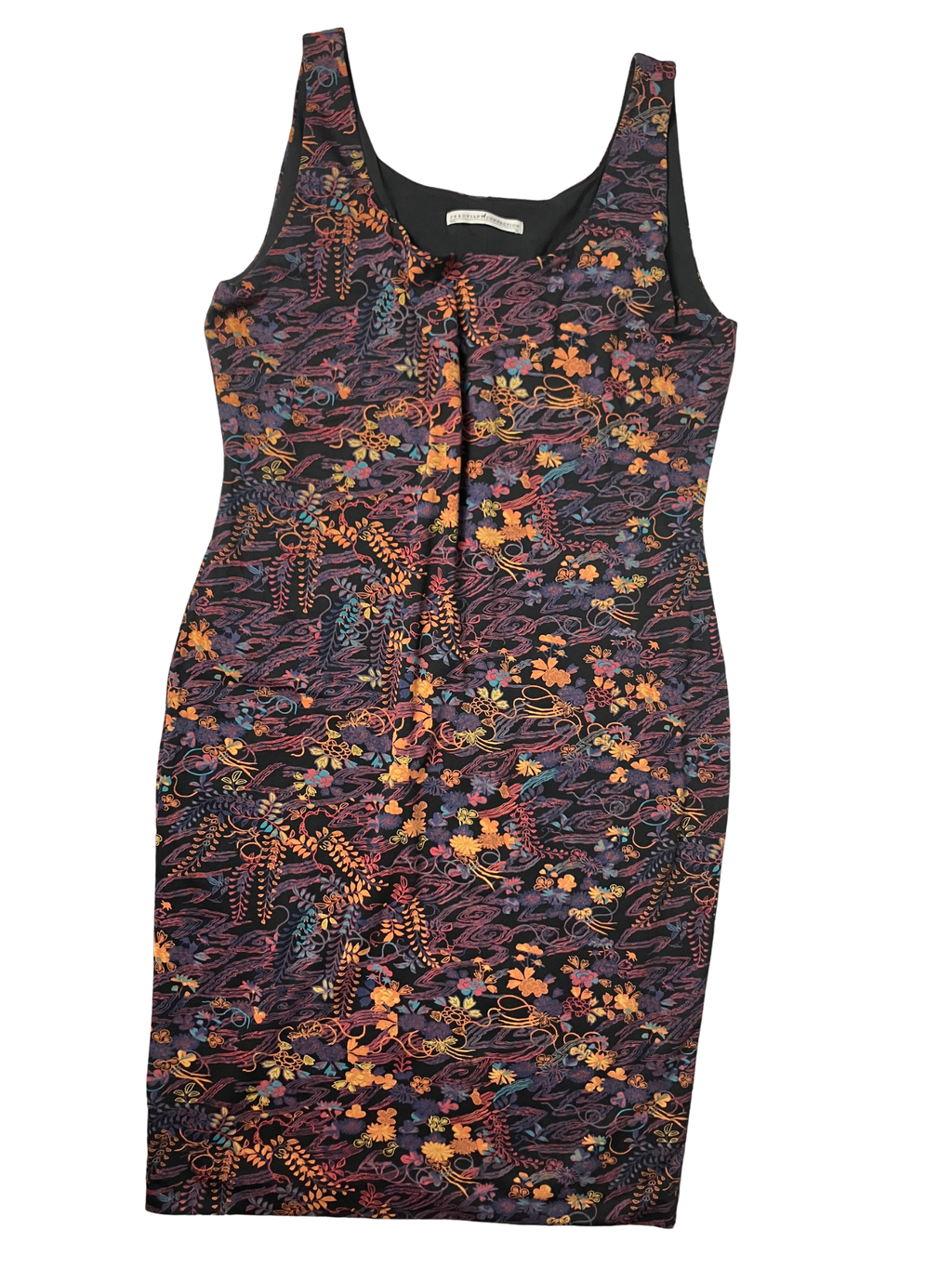 Peruvian Connection — Sheath Dress | Pima cotton with botanical floral print · Sz XL