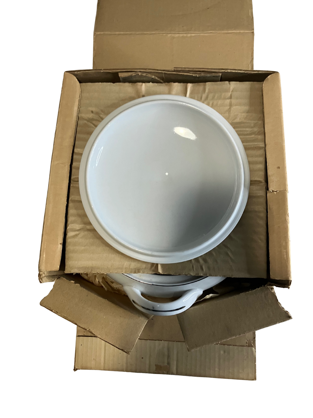 Cherry Blossom Fine China Covered Casserole 1067 Japan Vintage w/ Box