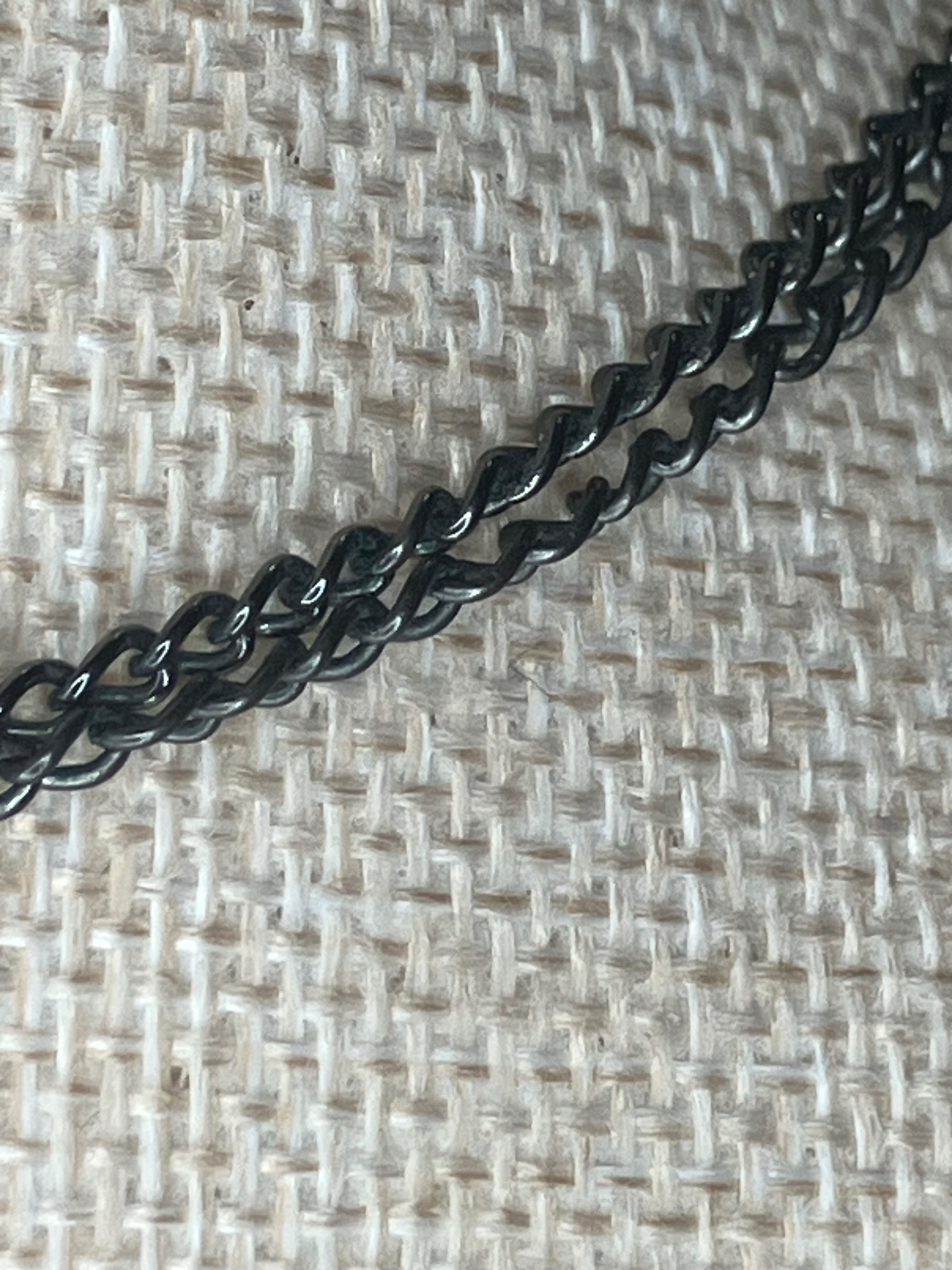 Multi-Layer Tassel Necklace Gunmetal Black Amber Statement Boho Chic