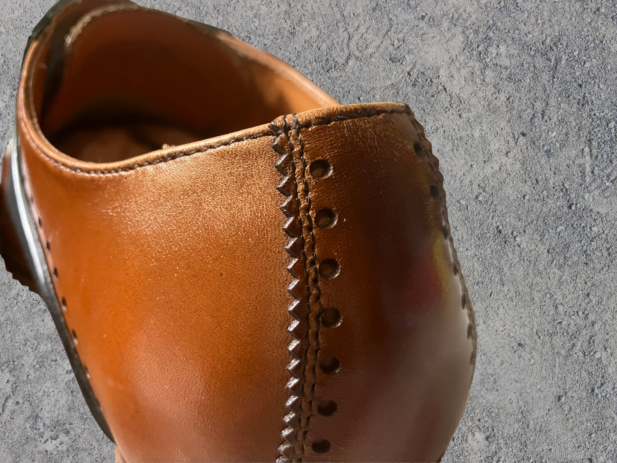 Stacy Adams — Two-Tone Monk Strap Shoes | Brogue detail · Sz 7.5