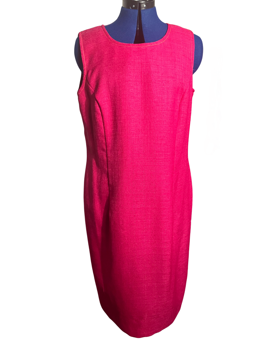 Vintage Leslie Fay Pink Two-Piece Dress Suit - Jacket & Midi Dress Set