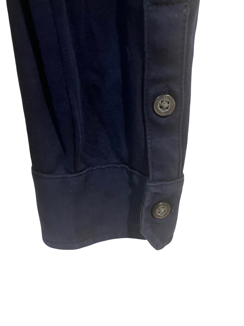 Banana Republic Navy Blue Long Sleeve Polo Shirt – Size M