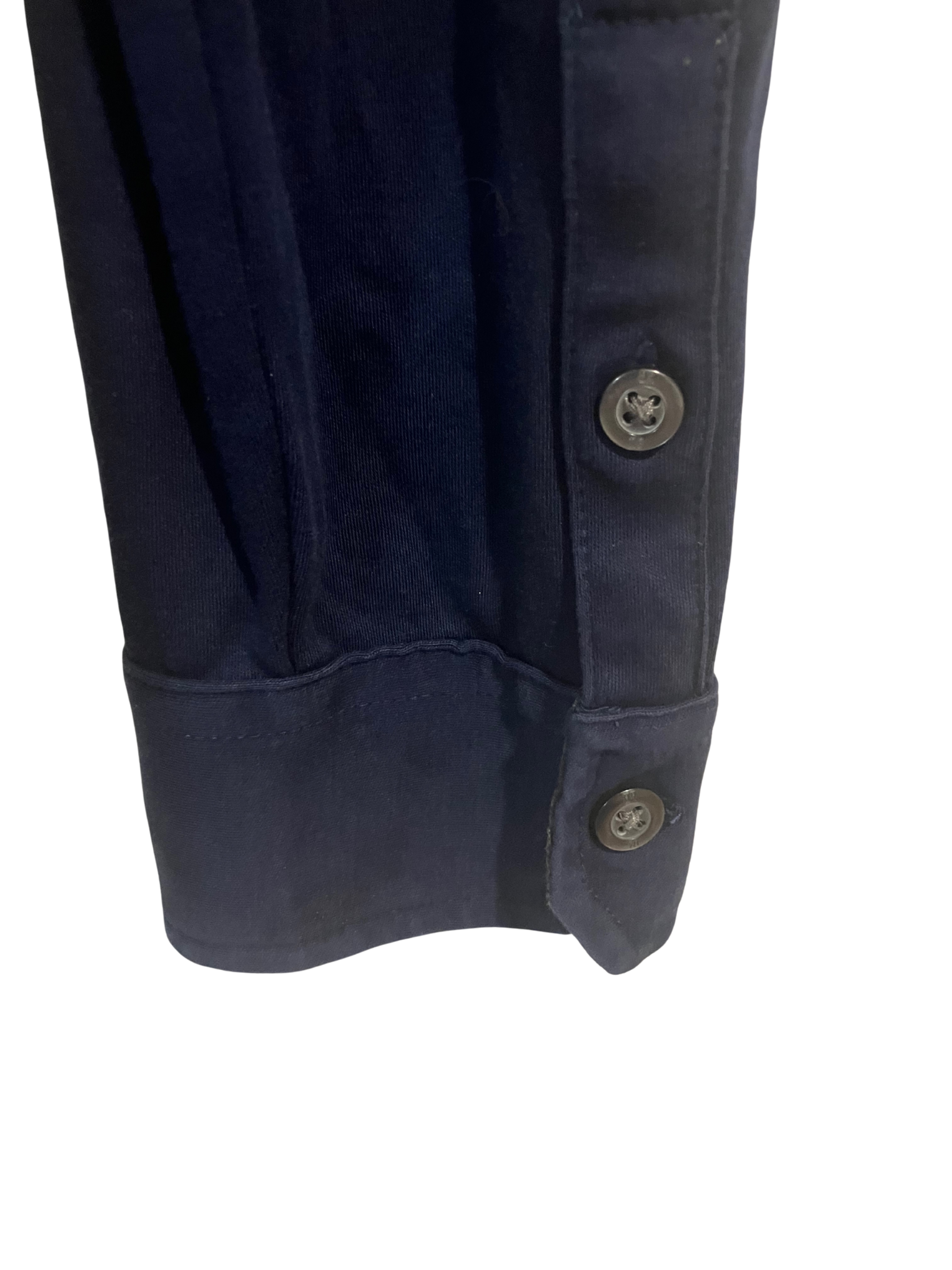 Banana Republic Navy Blue Long Sleeve Polo Shirt – Size M