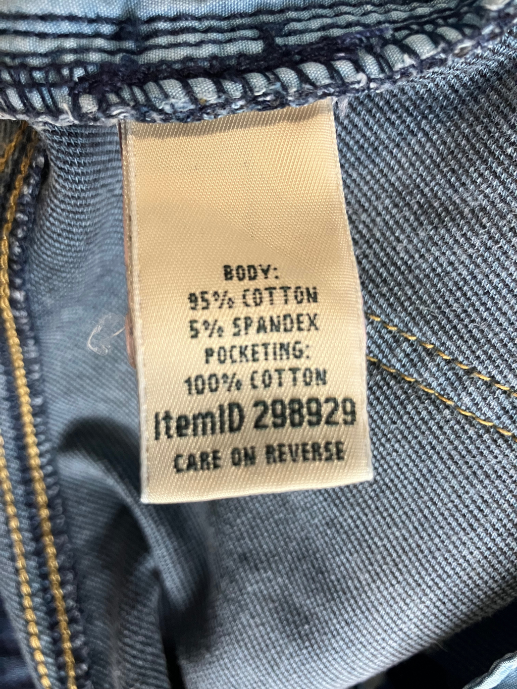 L.L.Bean Classic Fit Straight Leg Jeans Size 10 Regular Stretch Denim Blue