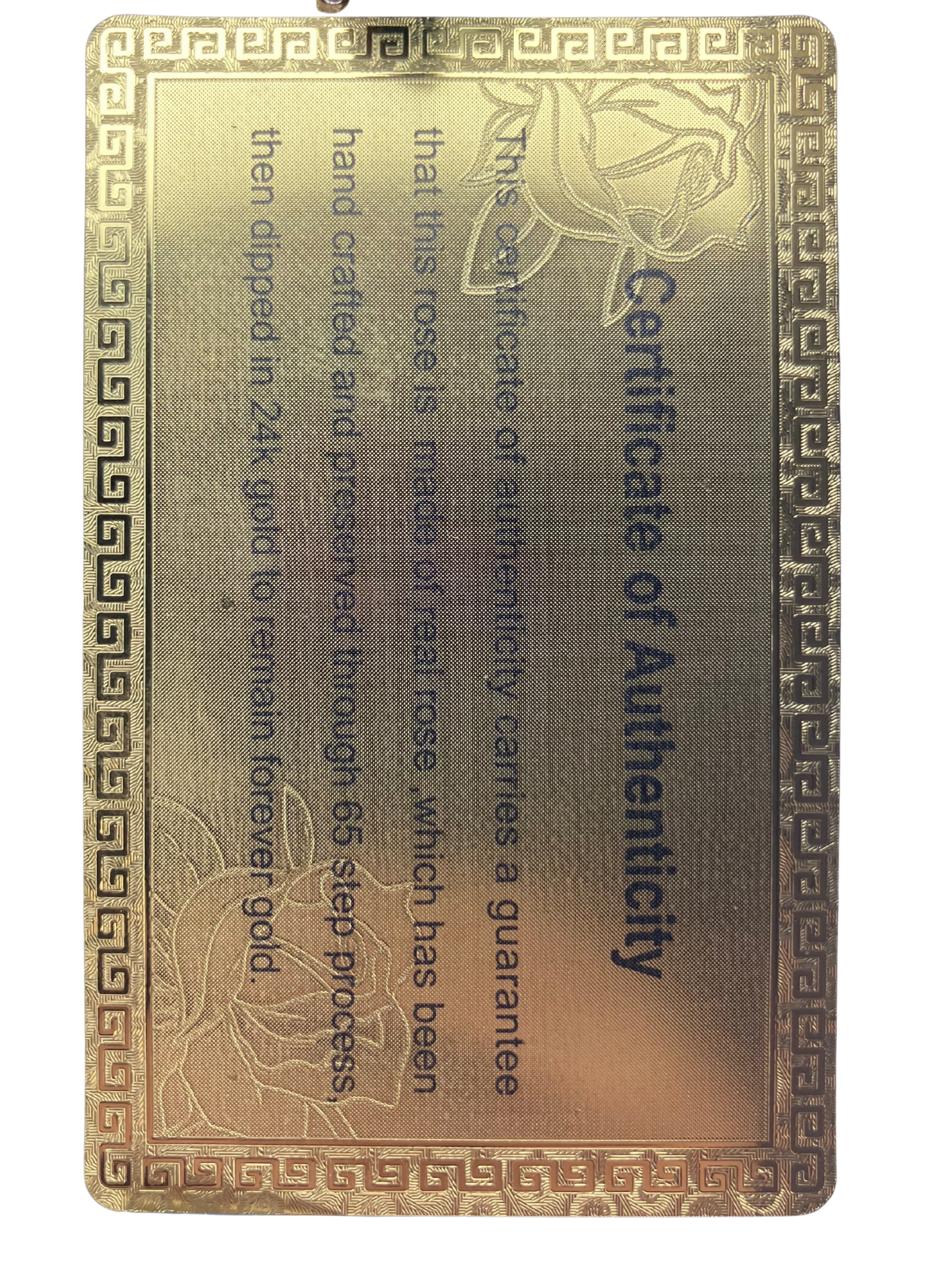 24K Gold-Dipped Real Yellow Rose with Acrylic Stand & SGS Certificate