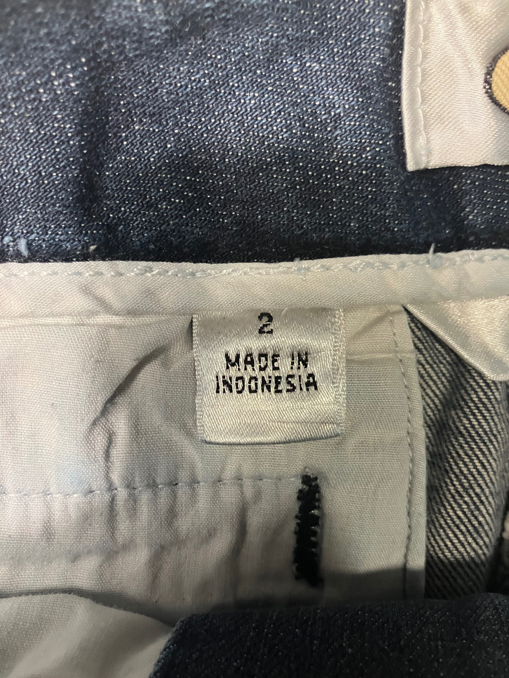 Talbots Straight Leg Jeans Dark Wash Mid-Rise Size 2