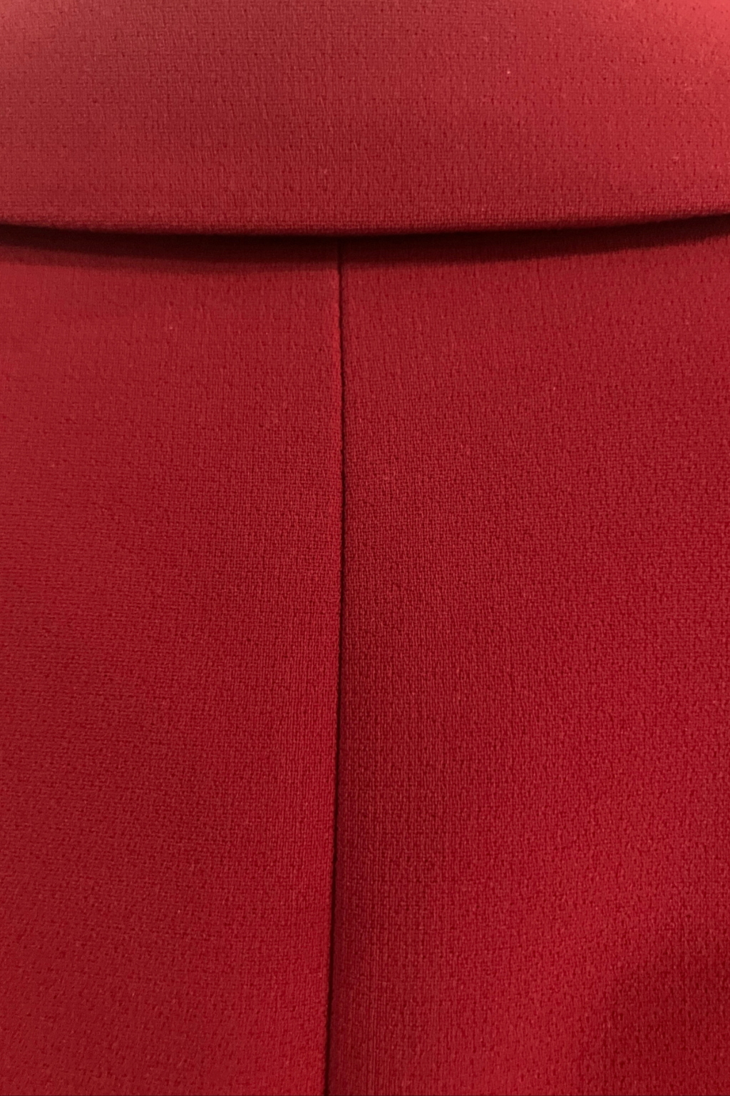 Tahari Arthur S. Levine Red Blazer Women’s Size 10P Black Frog Closure