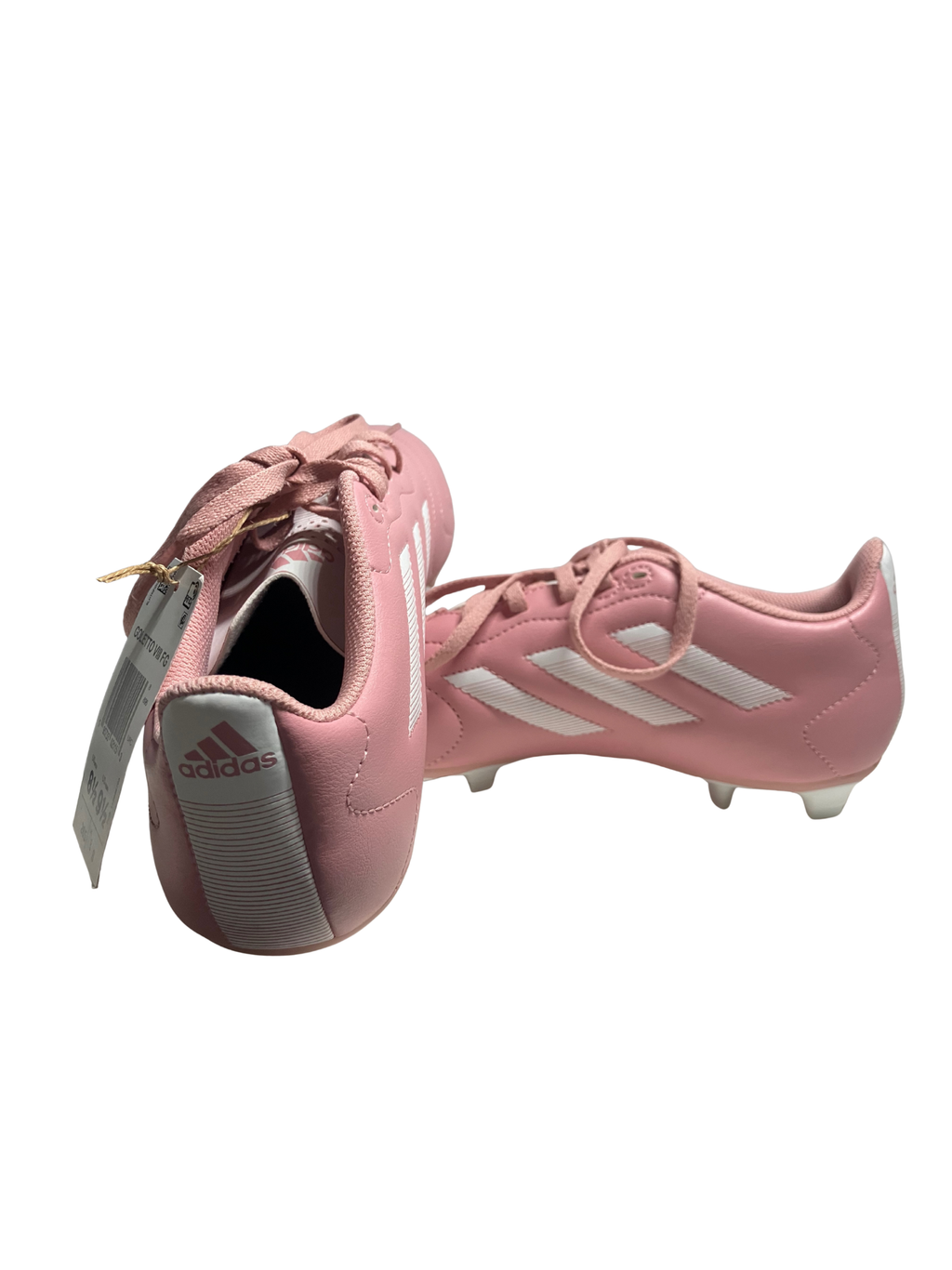 Adidas Goletto VIII FG Pink & White Women’s Soccer Cleats | Size 8.5