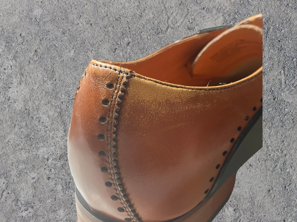 Stacy Adams — Two-Tone Monk Strap Shoes | Brogue detail · Sz 7.5