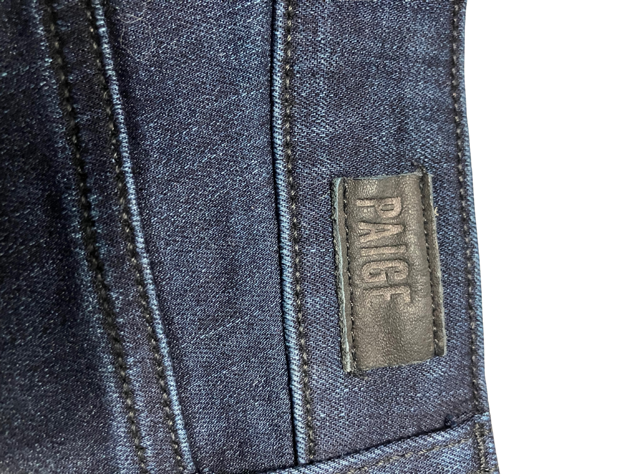PAIGE Hoxton Straight Jeans Dark Indigo Wash Size 29 - Premium Denim