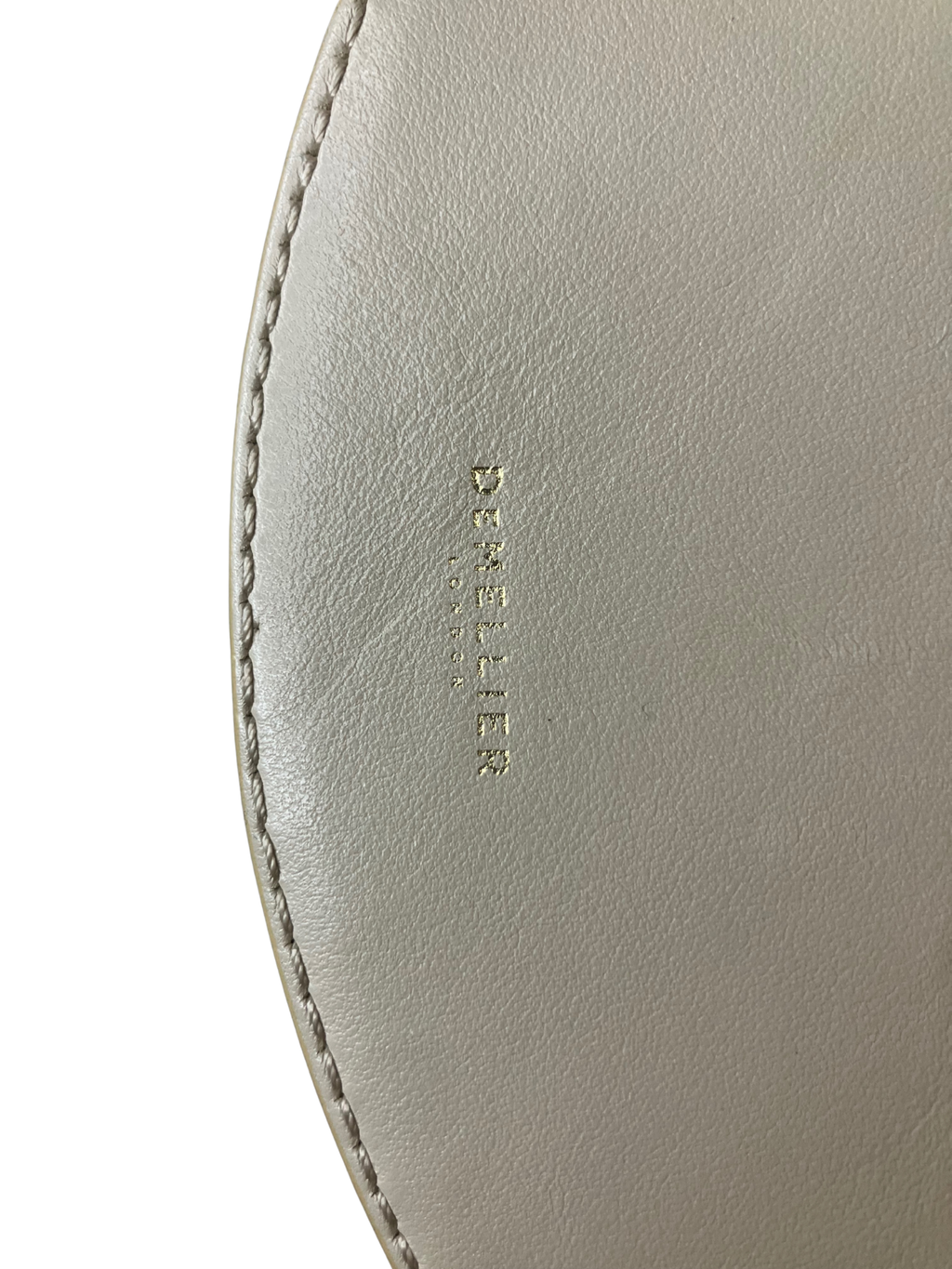 DeMellier Mini Venice Crossbody Bag – Yellow Cream Two-Tone Leather