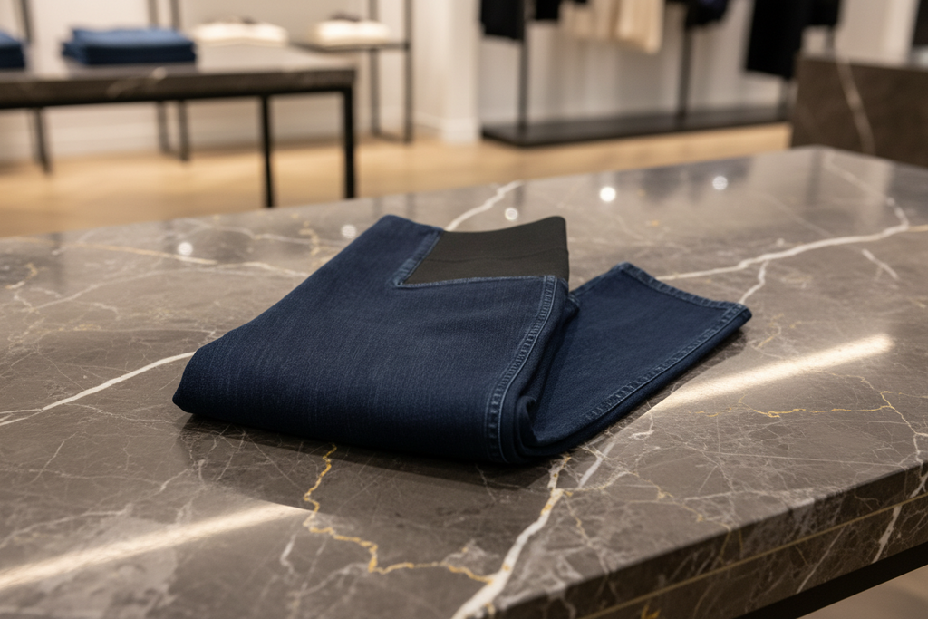 Lafayette 148 New York Pull-On Denim Leggings Dark Wash High-Rise Size S