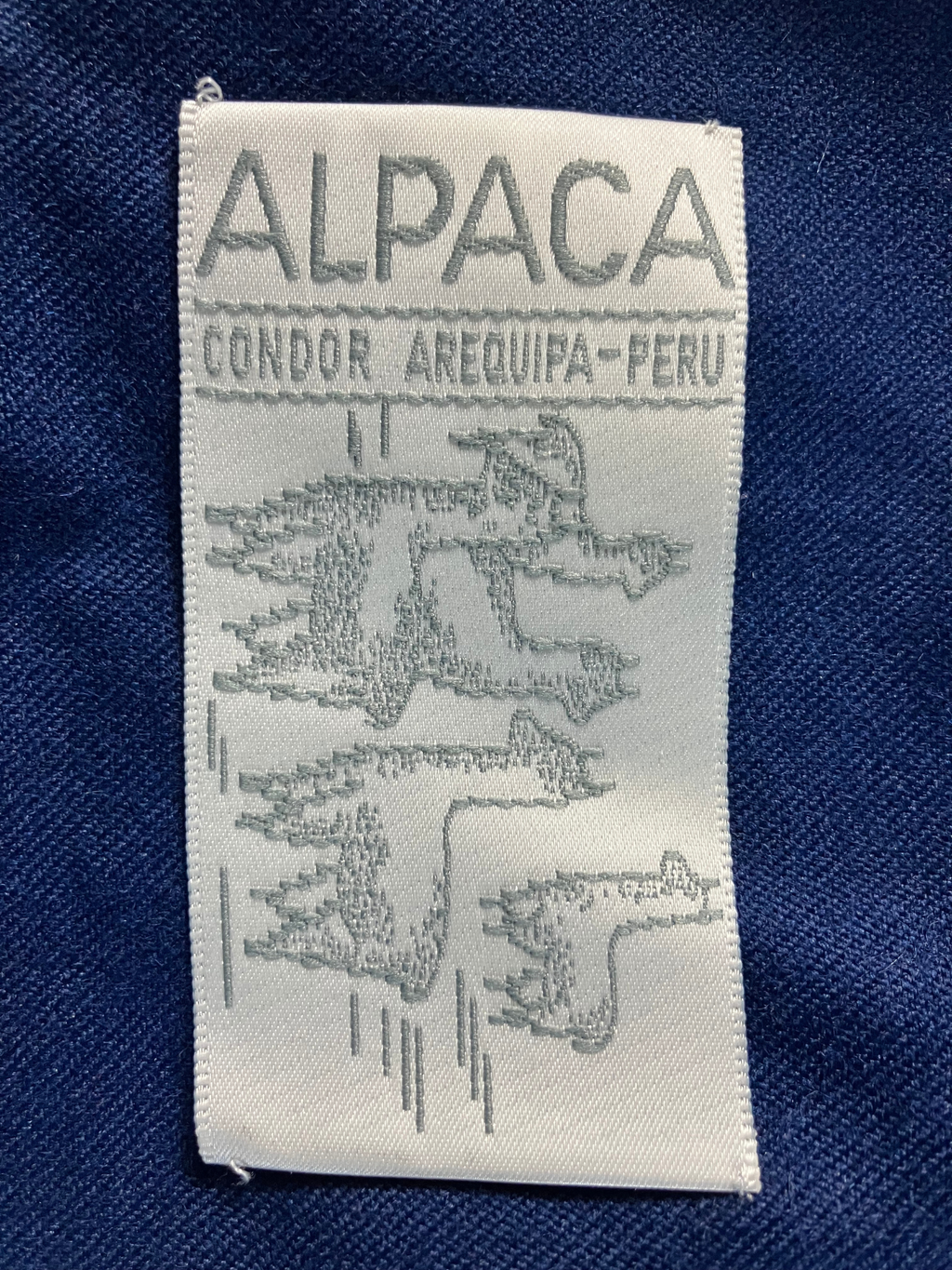 Condor — Alpaca Cape | Peruvian fringe trim, one size · Sz OS