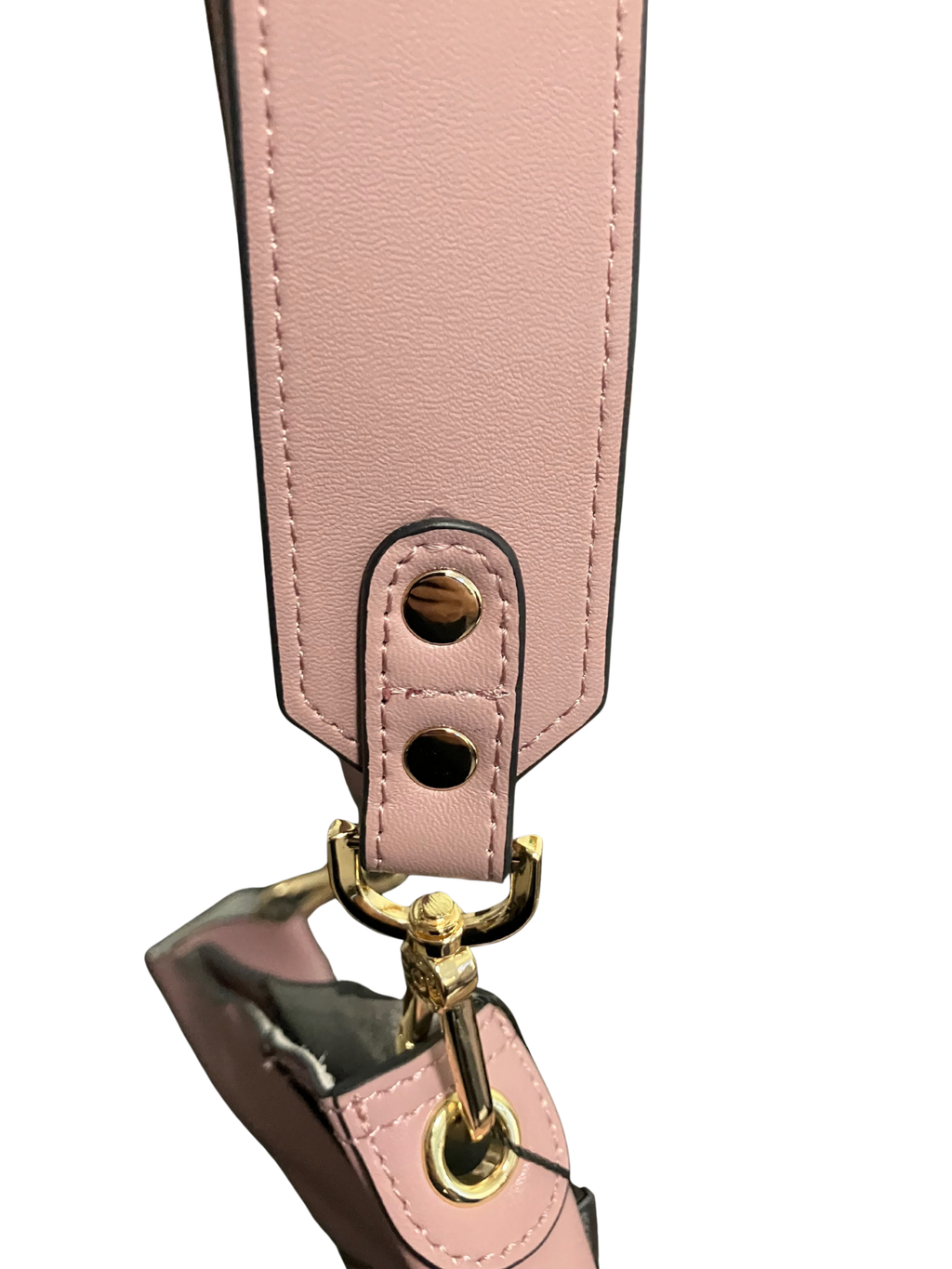 BOSTANTEN Pink Leather Shoulder Bag with Inner Pouch – Crossbody Handbag