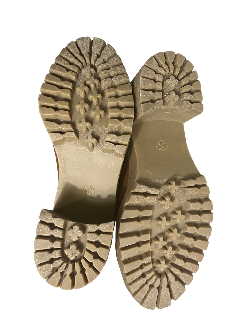 Universal Thread Brown Sherpa-Lined Lace-Up Winter Boots - Size 9.5