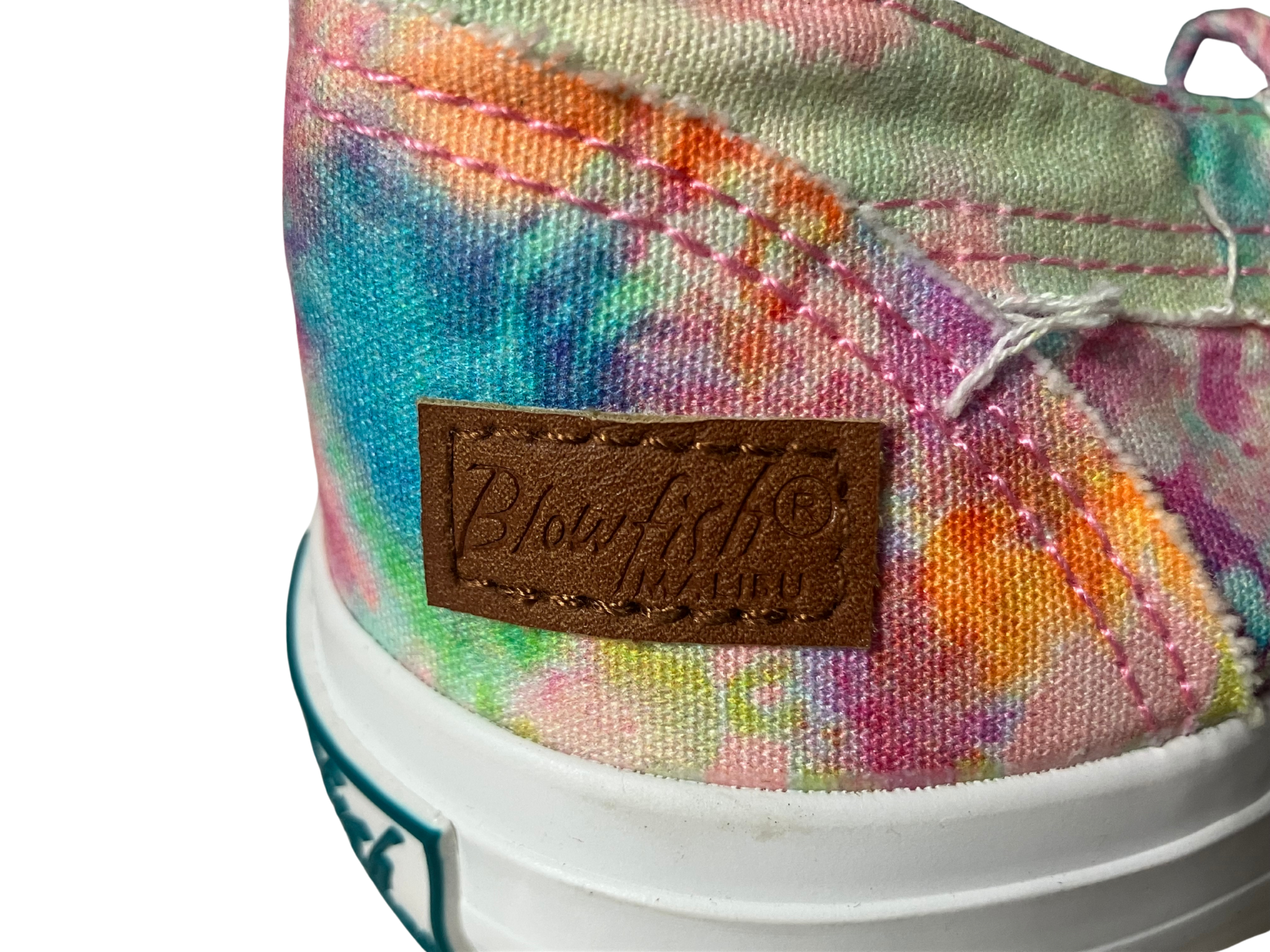 Blowfish Malibu Tie-Dye Slip-On Sneakers - Multicolor Canvas Size 10