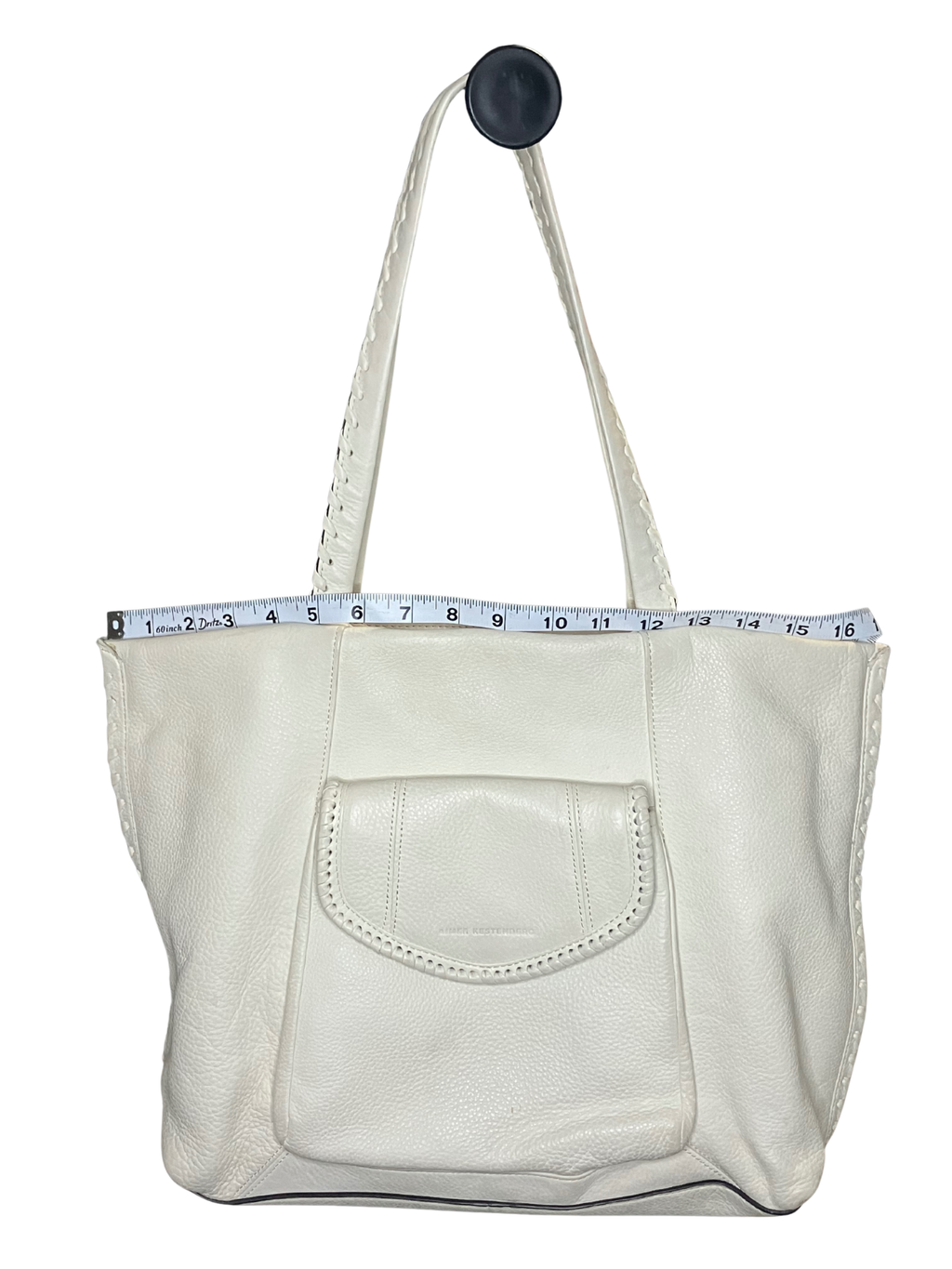 Aimee Kestenberg Leather Tote Bag Shoulder Bag Large Soft Pebbled Leather