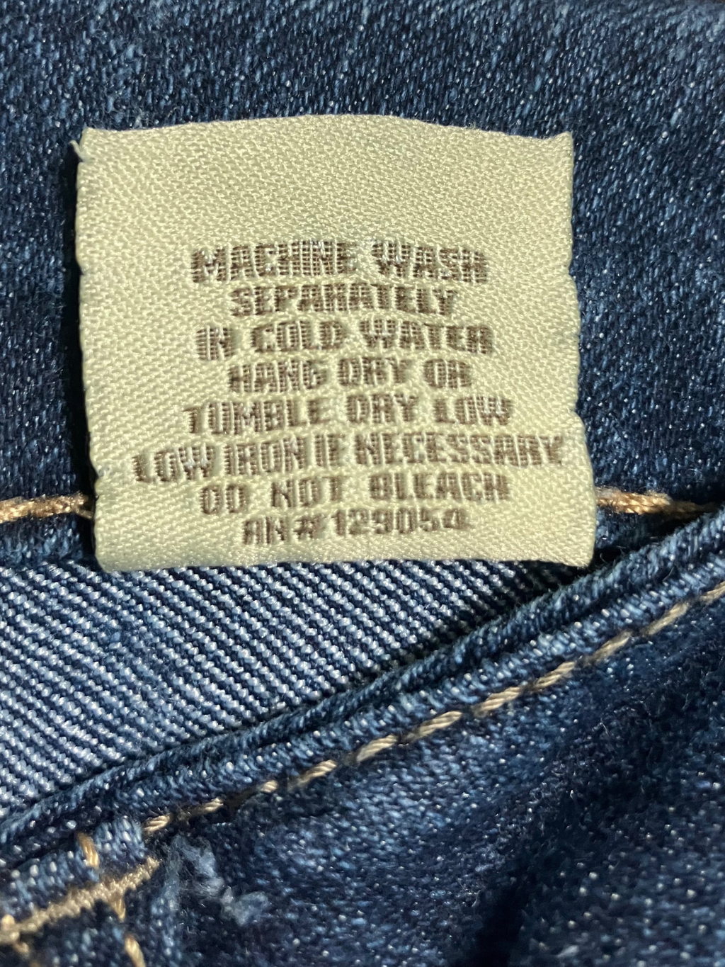 Paris Blues Dark Wash Stretch Denim Skinny Jeans - Y2K Vintage