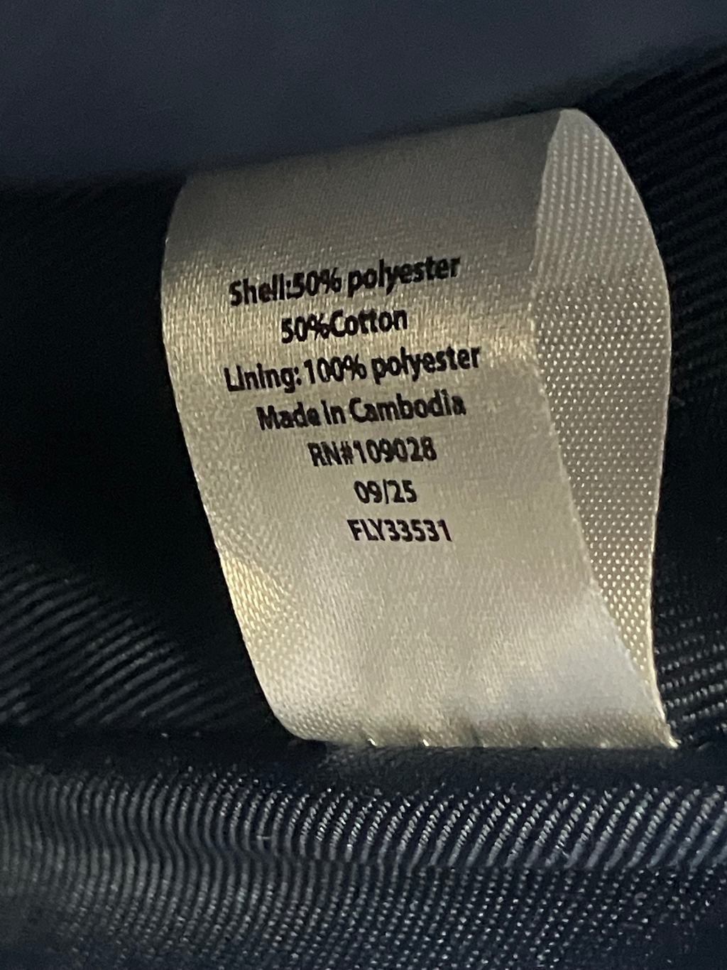 True Religion Brand Jeans Denim Hobo Handbag Horseshoe Hardware Dark Blue