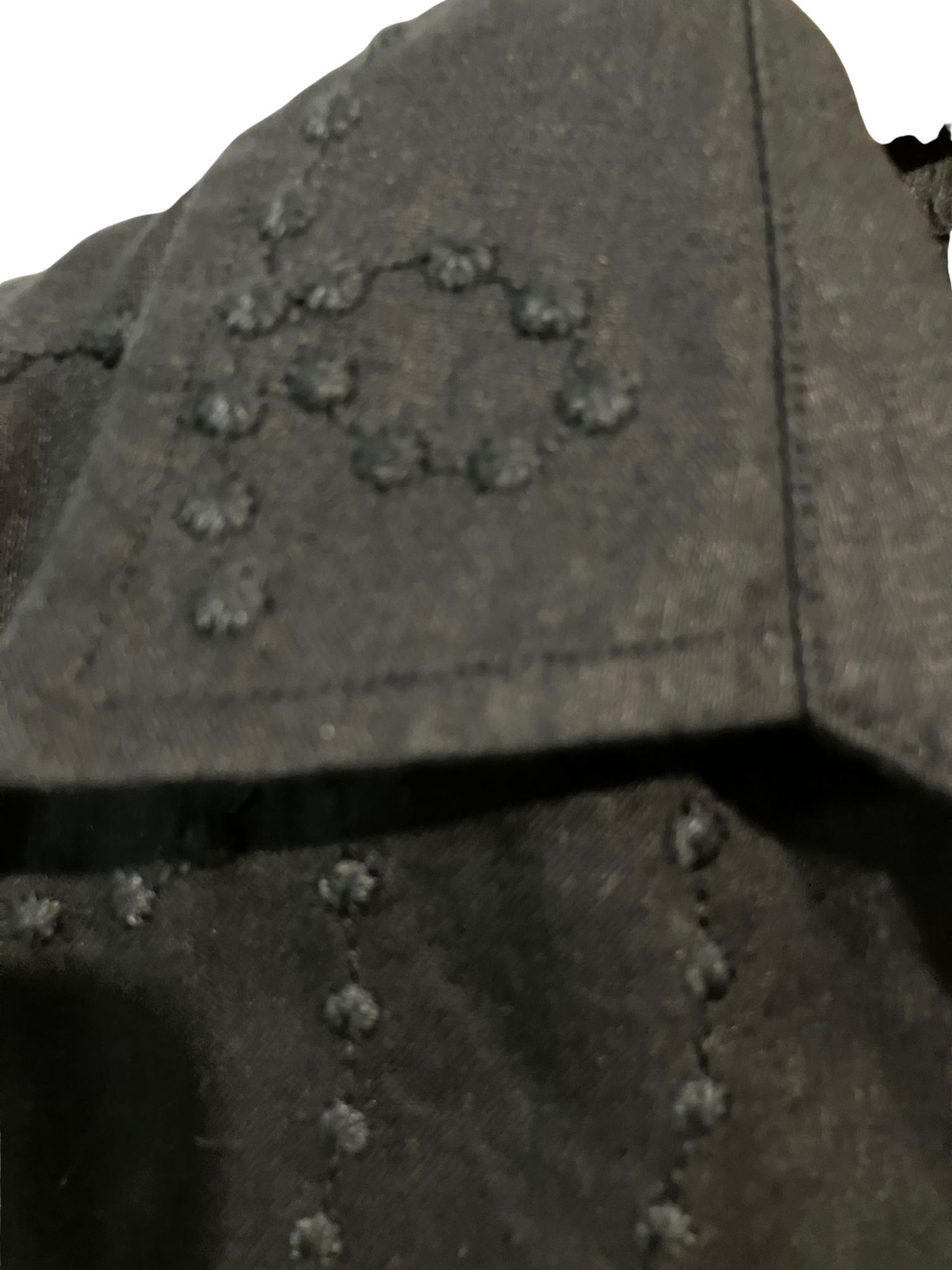 Jones New York Signature Black Linen Textured Shirt (Petite P/M)