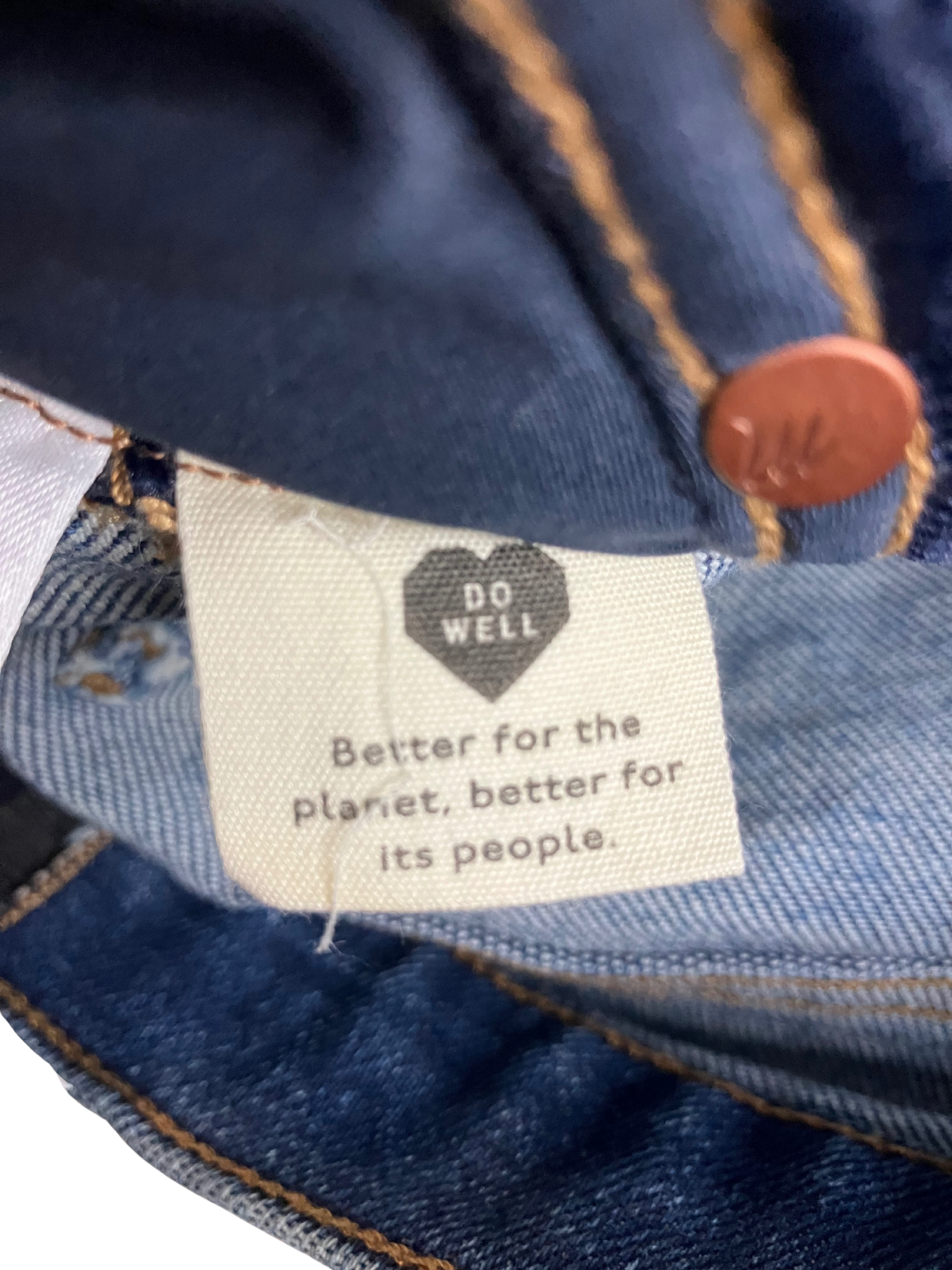 Madewell Maternity Classic Straight Jeans Size 27 Side Panel Stretch Denim