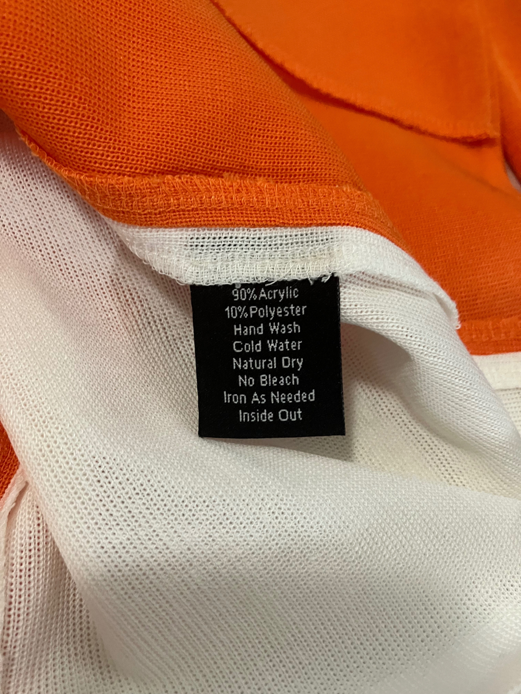 Misook Colorblock Knit Jacket – Black Orange White – Women's XL