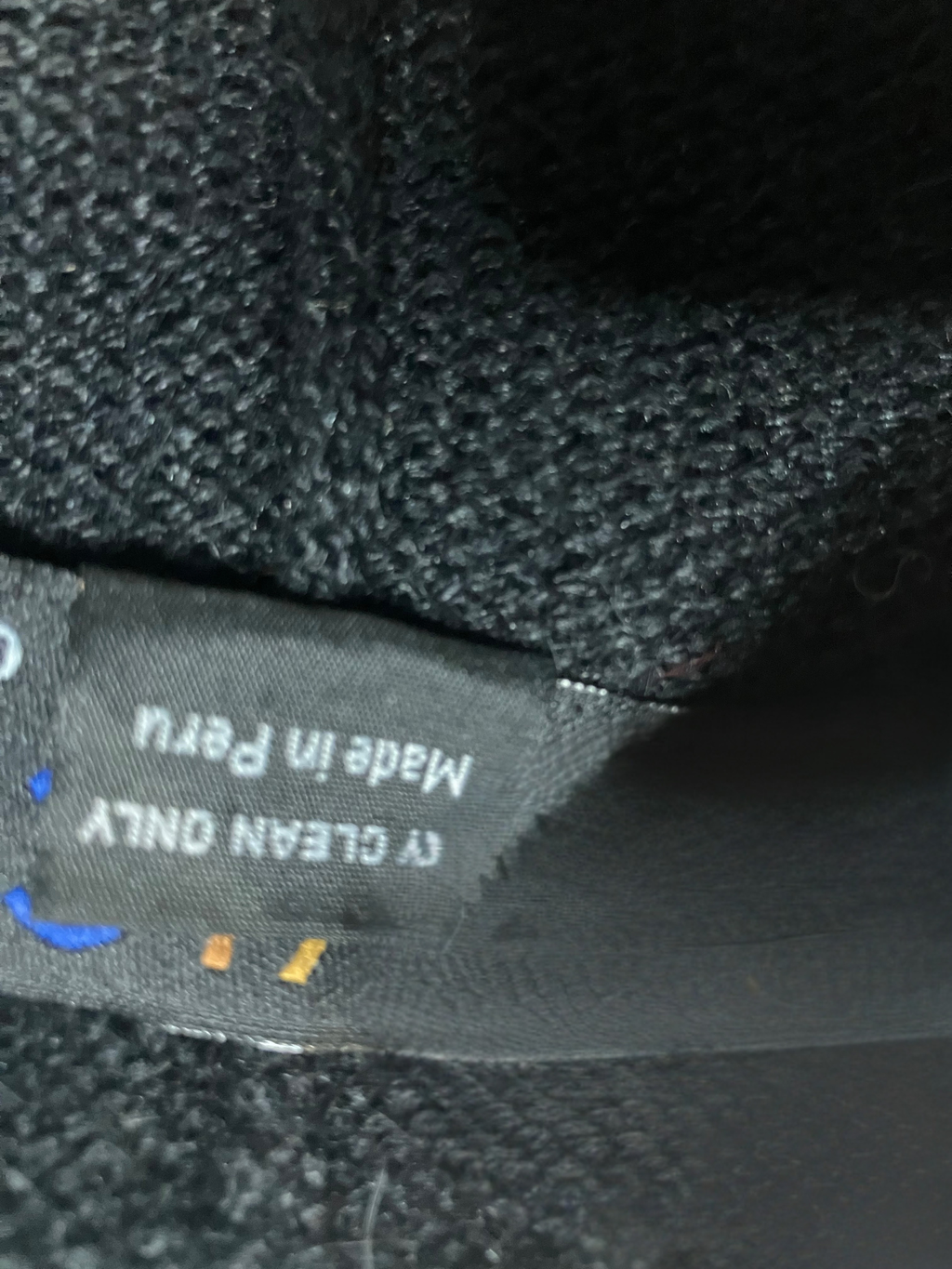 NOVICA Alpaca Blend Poncho Handmade Peru Black Terracotta Geometric One Size