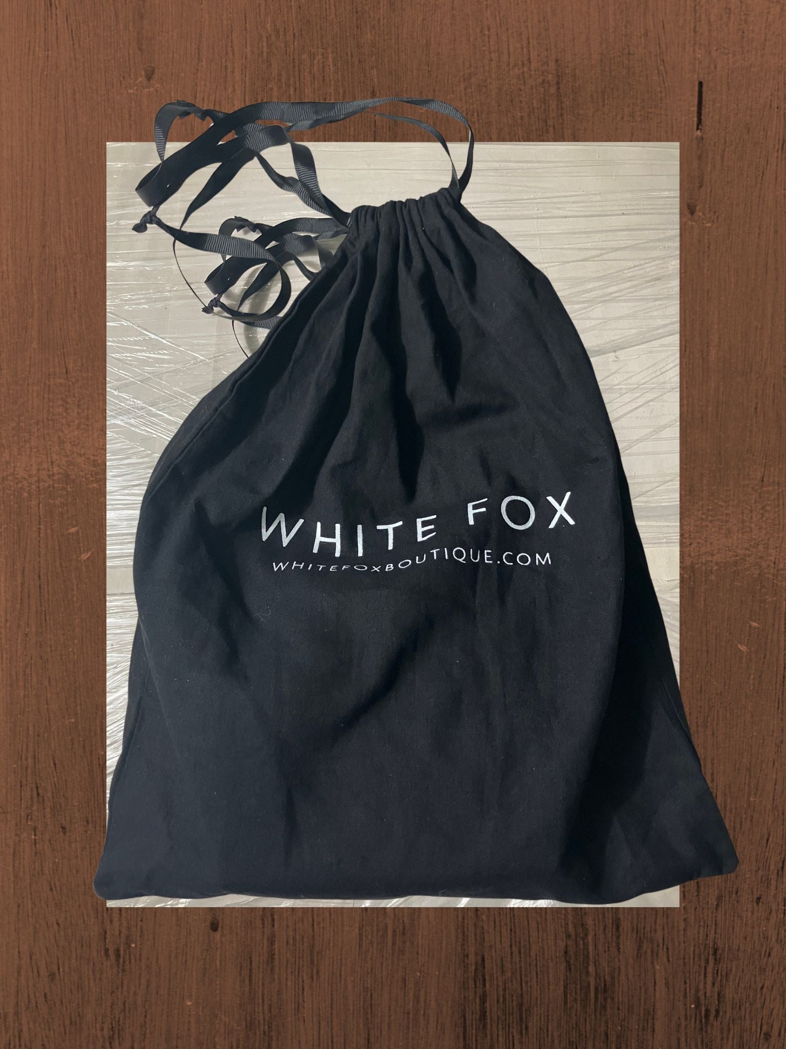 White Fox Boutique — Rhinestone Bandeau Crop Top | Crystal embellished, silver sparkle · Sz XS