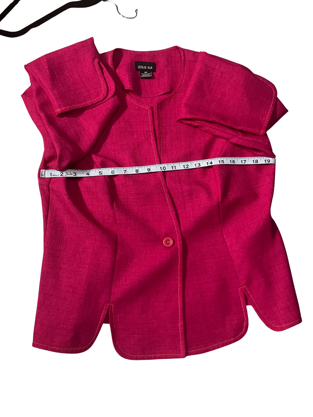 Vintage Leslie Fay Pink Two-Piece Dress Suit - Jacket & Midi Dress Set