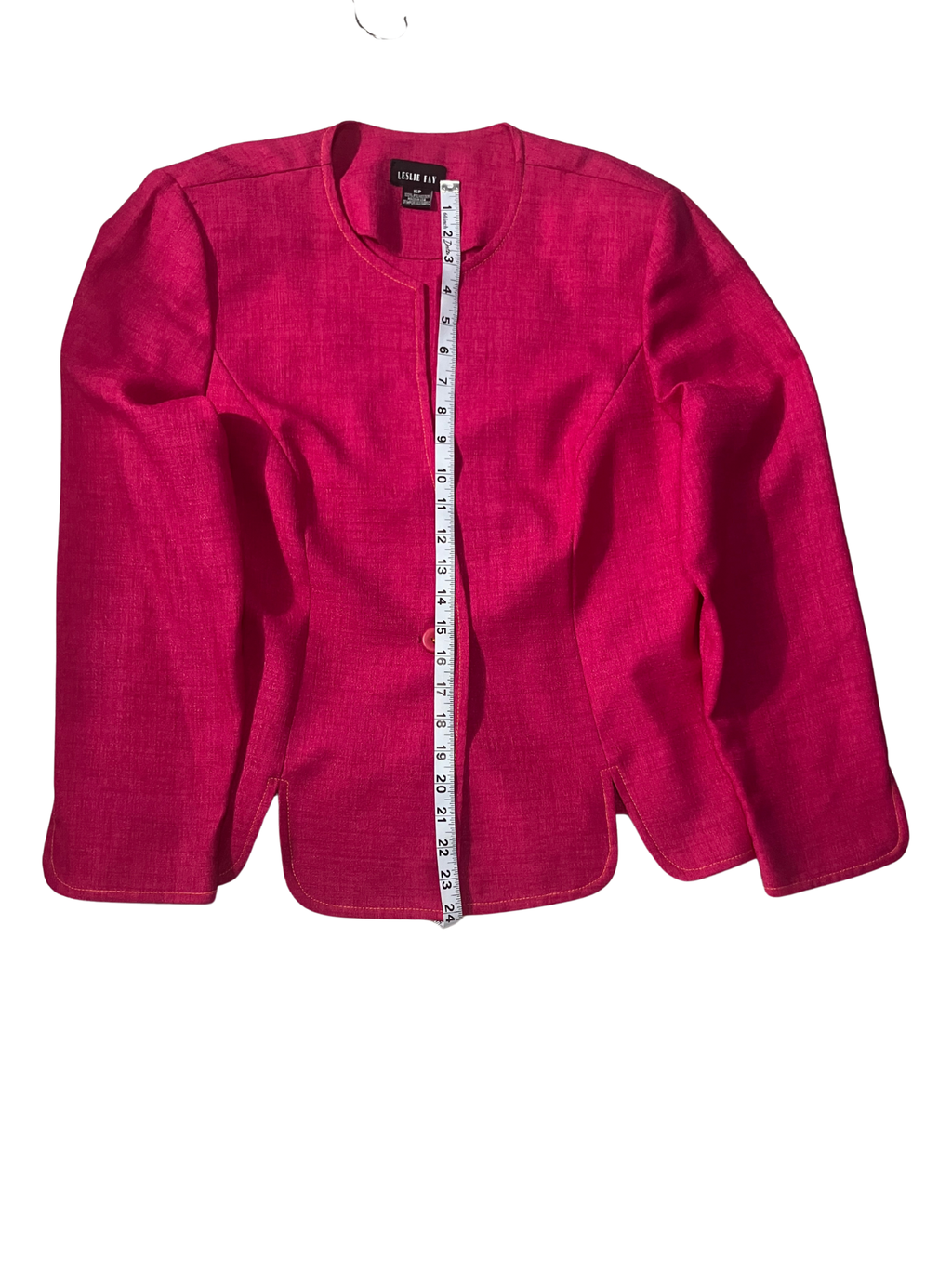 Vintage Leslie Fay Pink Two-Piece Dress Suit - Jacket & Midi Dress Set