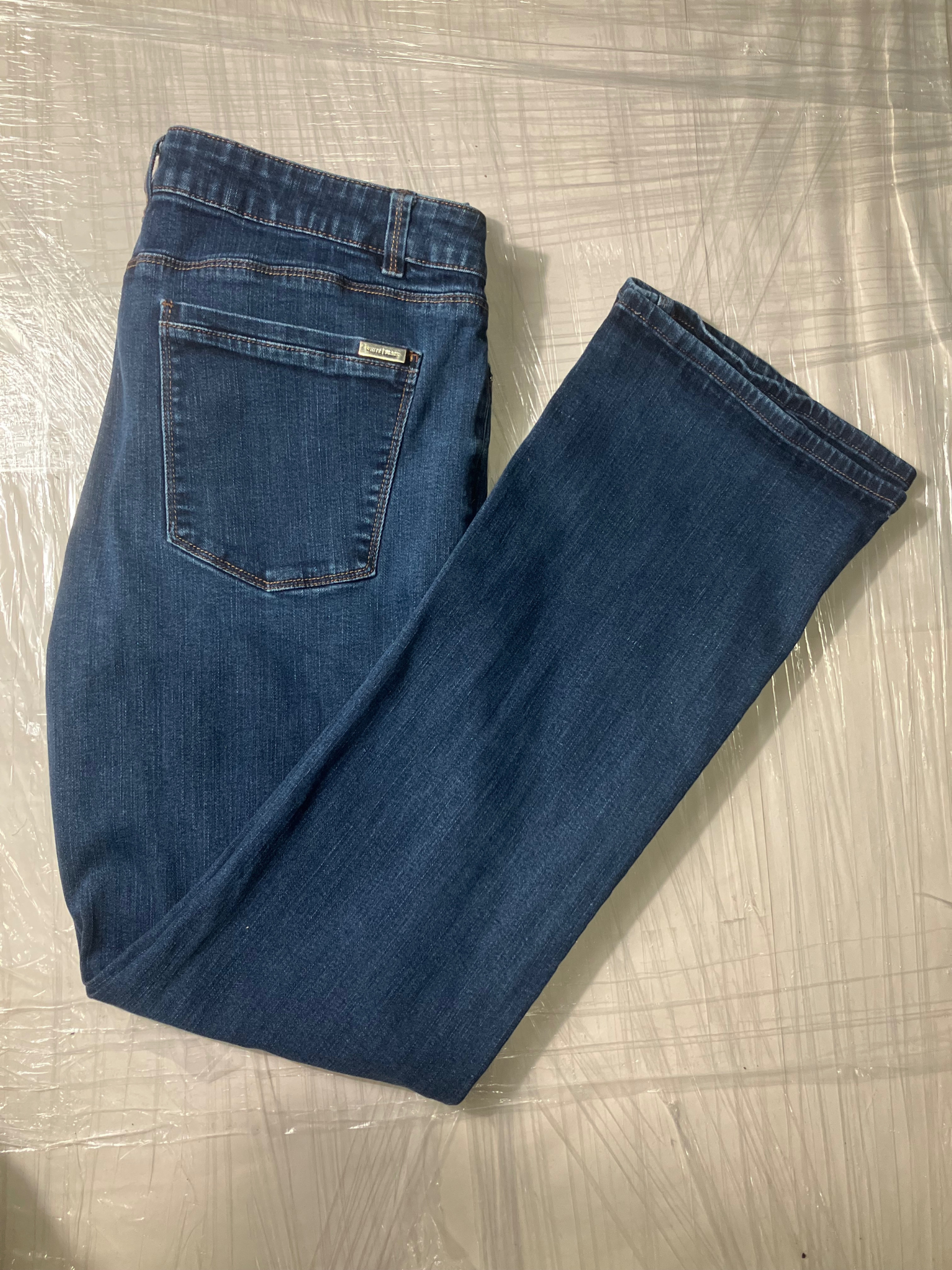 White House Black Market Dark Wash Bootcut Jeans - Mid Rise Stretch