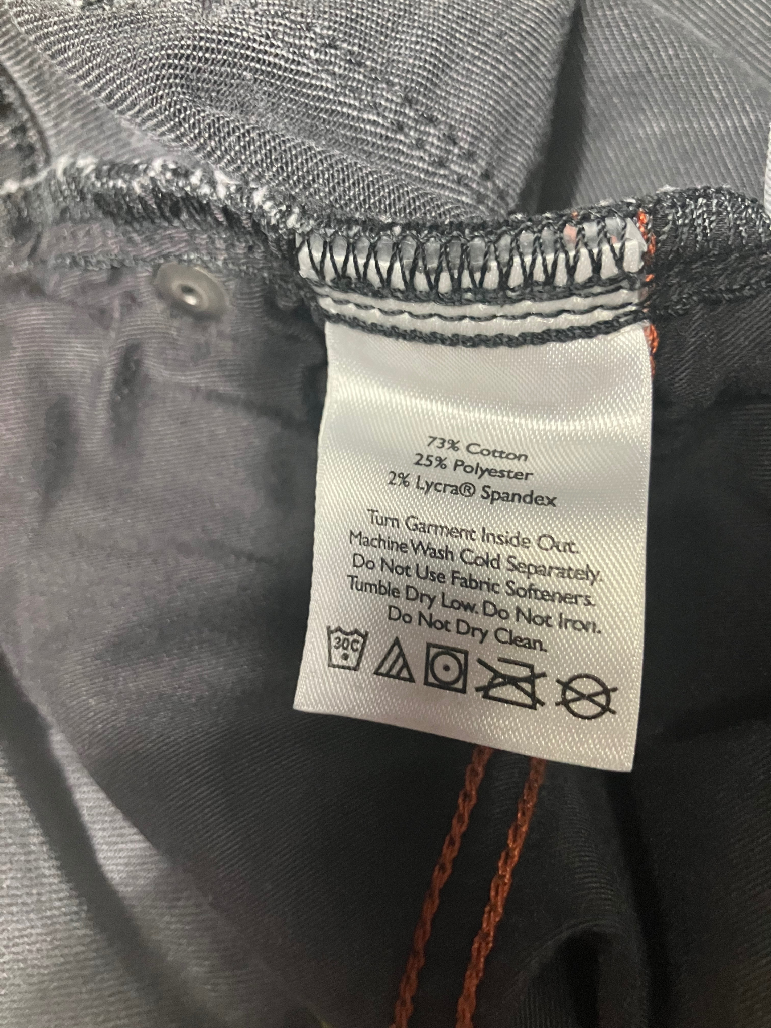 Eddie Bauer Gray Skinny Jeans - High-Rise Stretch Denim Size 4p