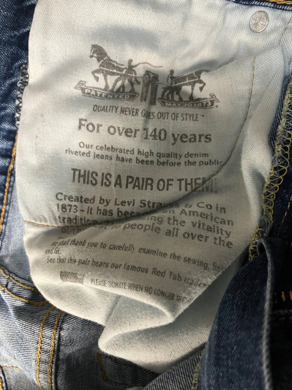 Levi's 514 Straight Fit Jeans Medium Blue Wash W28 L32