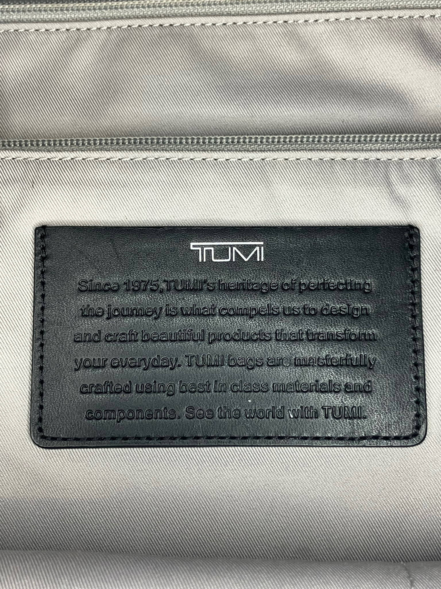 TUMI VAREK Black Leather Backpack - Premium Saffiano Convertible Travel Bag