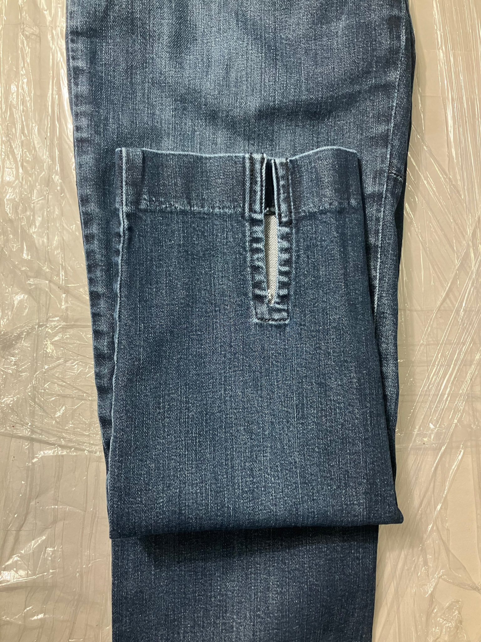 Talbots Straight Leg Jeans Dark Wash Mid-Rise Size 2