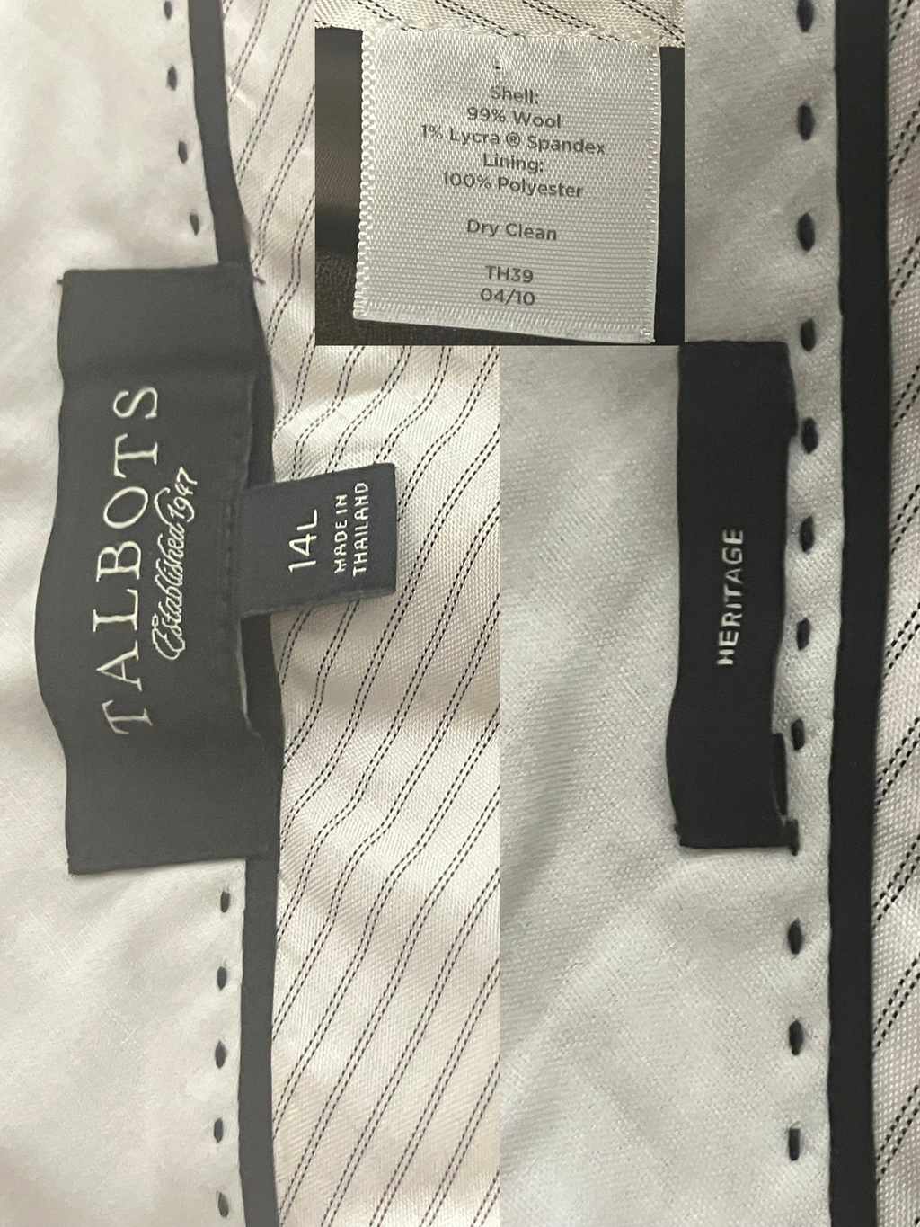 Talbots — Tailored pants | EUC · Sz 14L