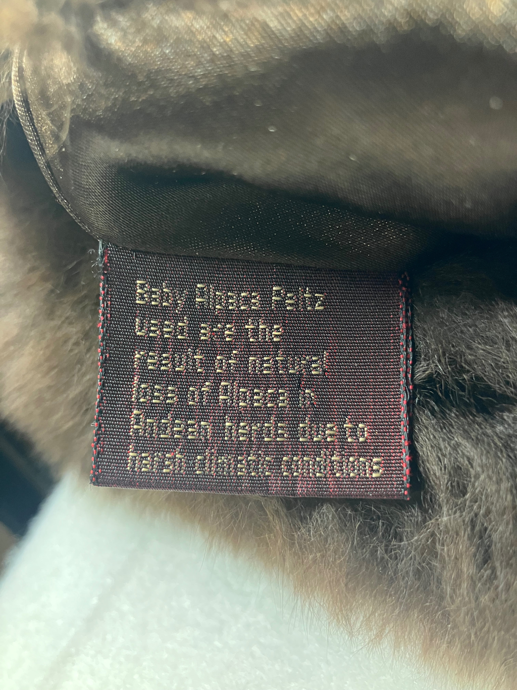 Baby Alpaca Fur Hat Brown Russian Style Winter Luxury Made in Peru