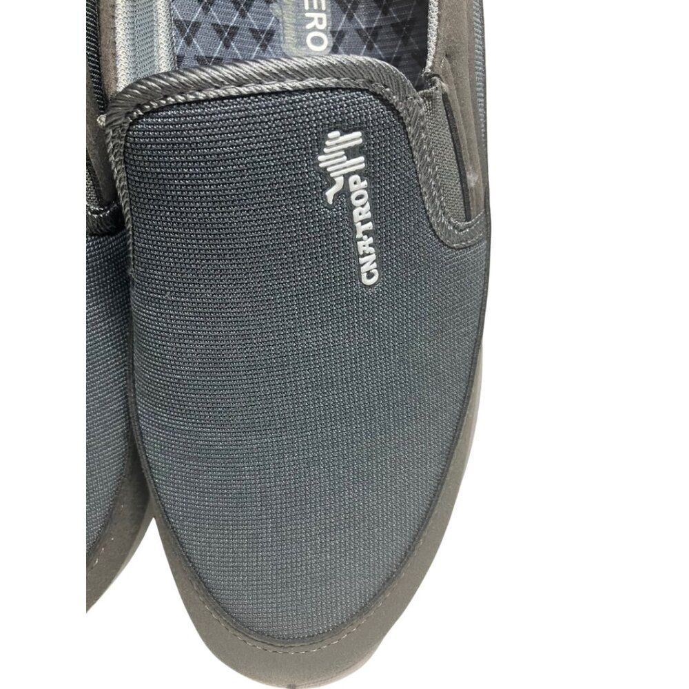 Men’s Slip-On Walking Shoes Comfort Arch Support Loafers Gray Size 44