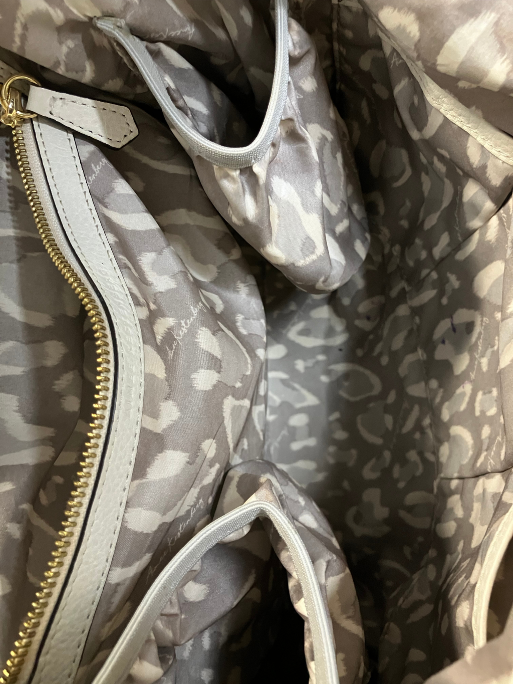 Aimee Kestenberg Leather Tote Bag Shoulder Bag Large Soft Pebbled Leather